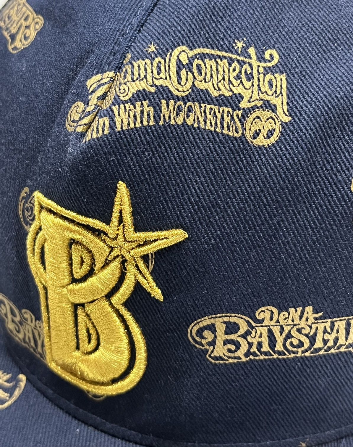Japanese Brand 🔥RARE🔥 Yokohama DeNA BayStars x MOONEYES Trucker Hat Size ONE SIZE - 5 Thumbnail