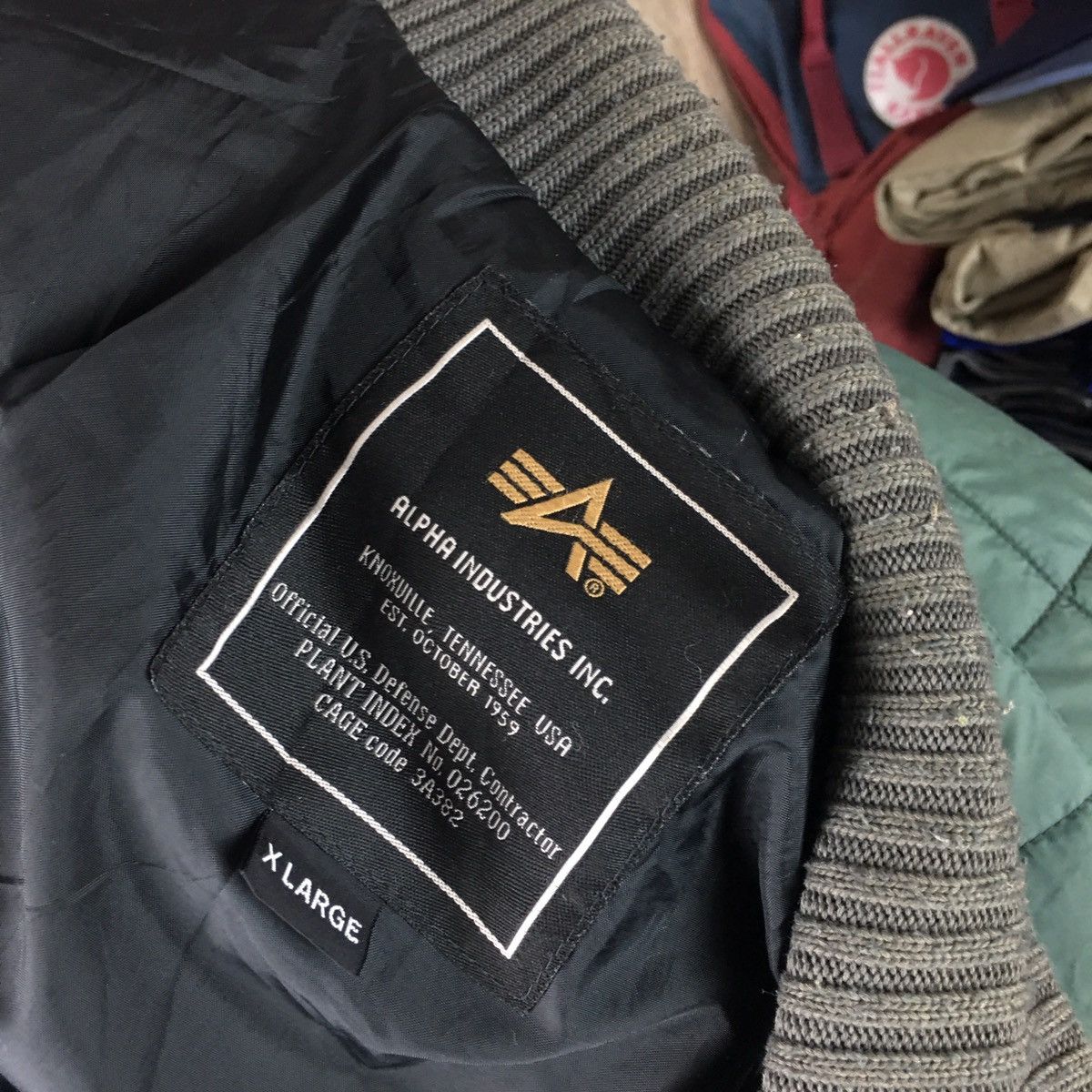 Alpha Industries × Vintage 💥Vintage Alpha Industries Jacket Size US XL / EU 56 / 4 - 5 Thumbnail