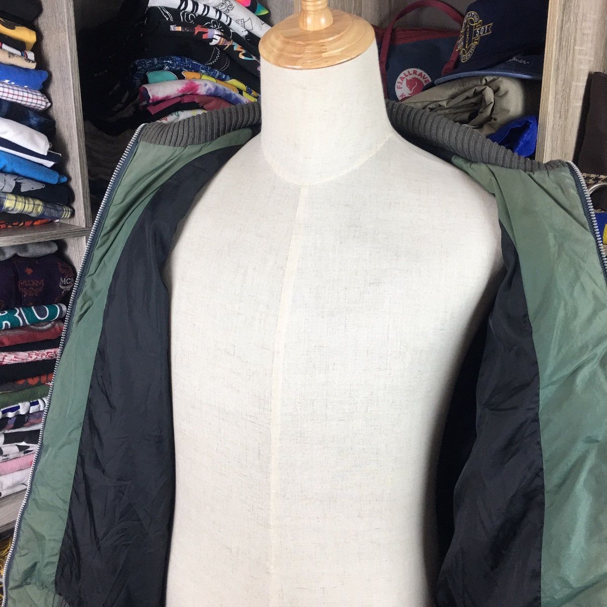 Alpha Industries × Vintage 💥Vintage Alpha Industries Jacket Size US XL / EU 56 / 4 - 4 Thumbnail