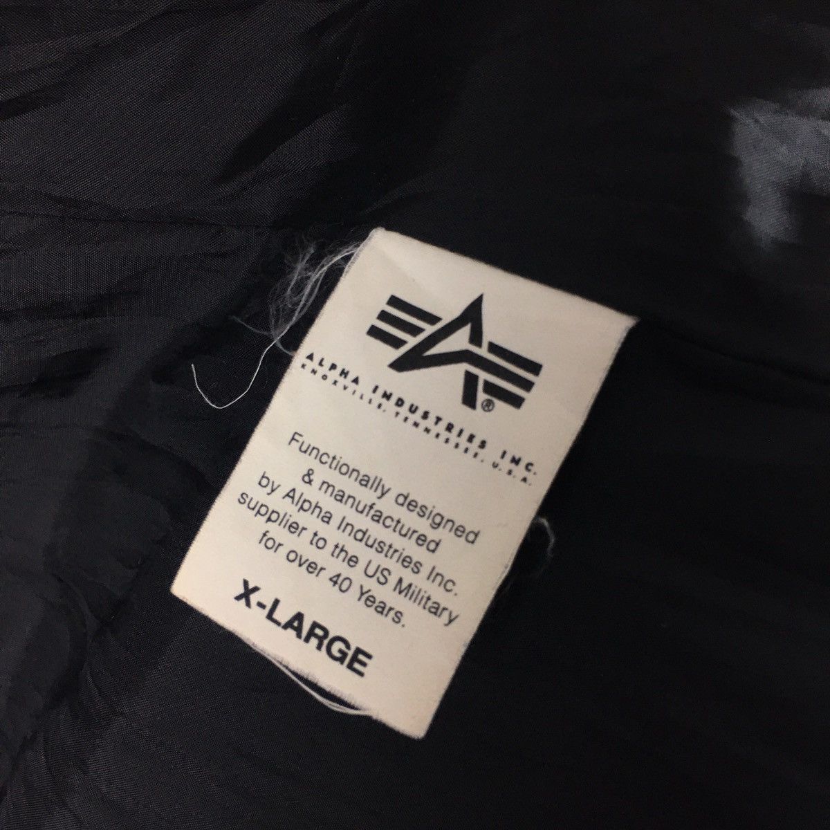 Alpha Industries × Vintage 💥Vintage Alpha Industries Jacket Size US XL / EU 56 / 4 - 6 Thumbnail