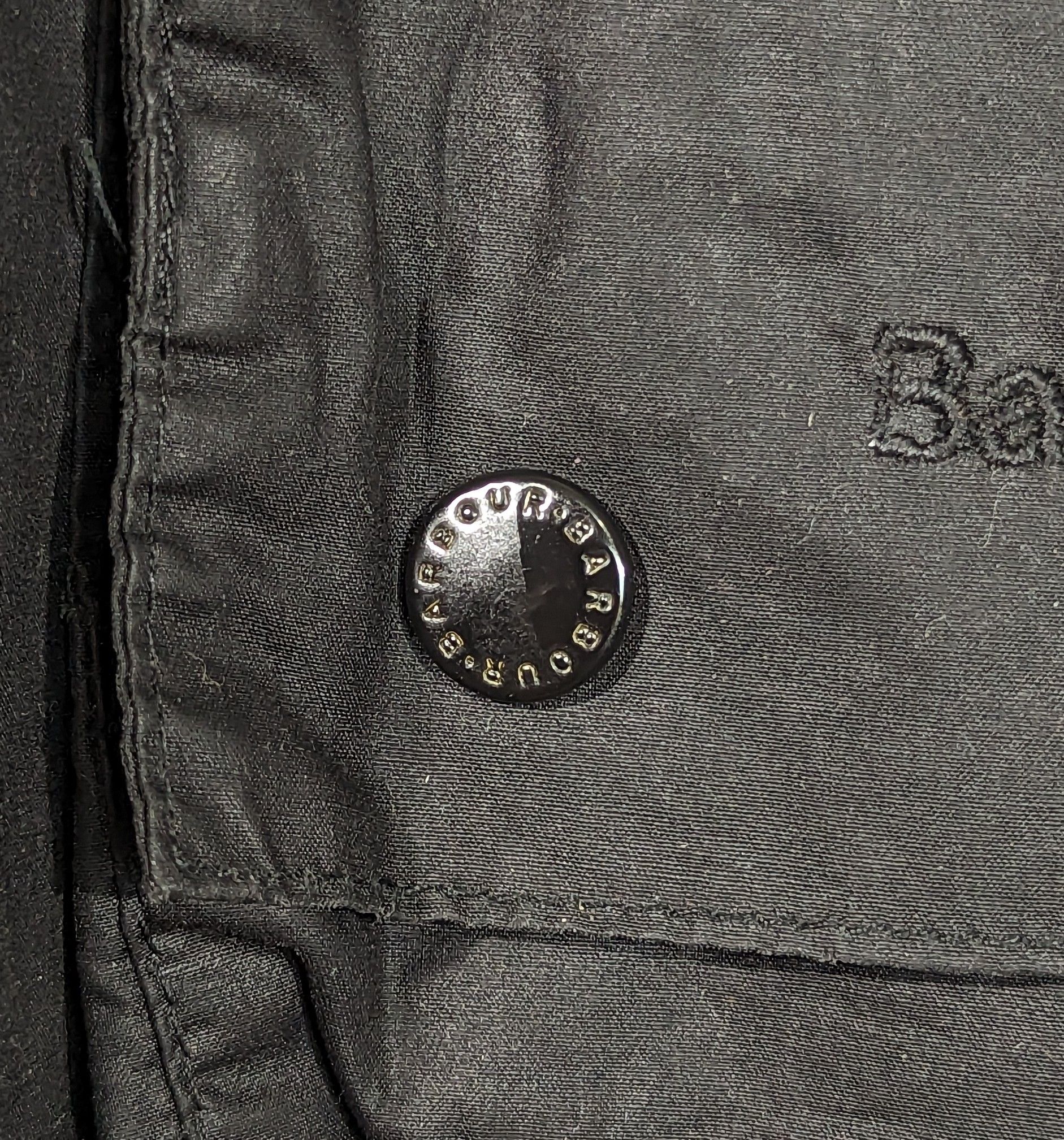 Barbour Barbour A1021 Zip International Wax Jacket L Made In England Size US L / EU 52-54 / 3 - 25 Thumbnail