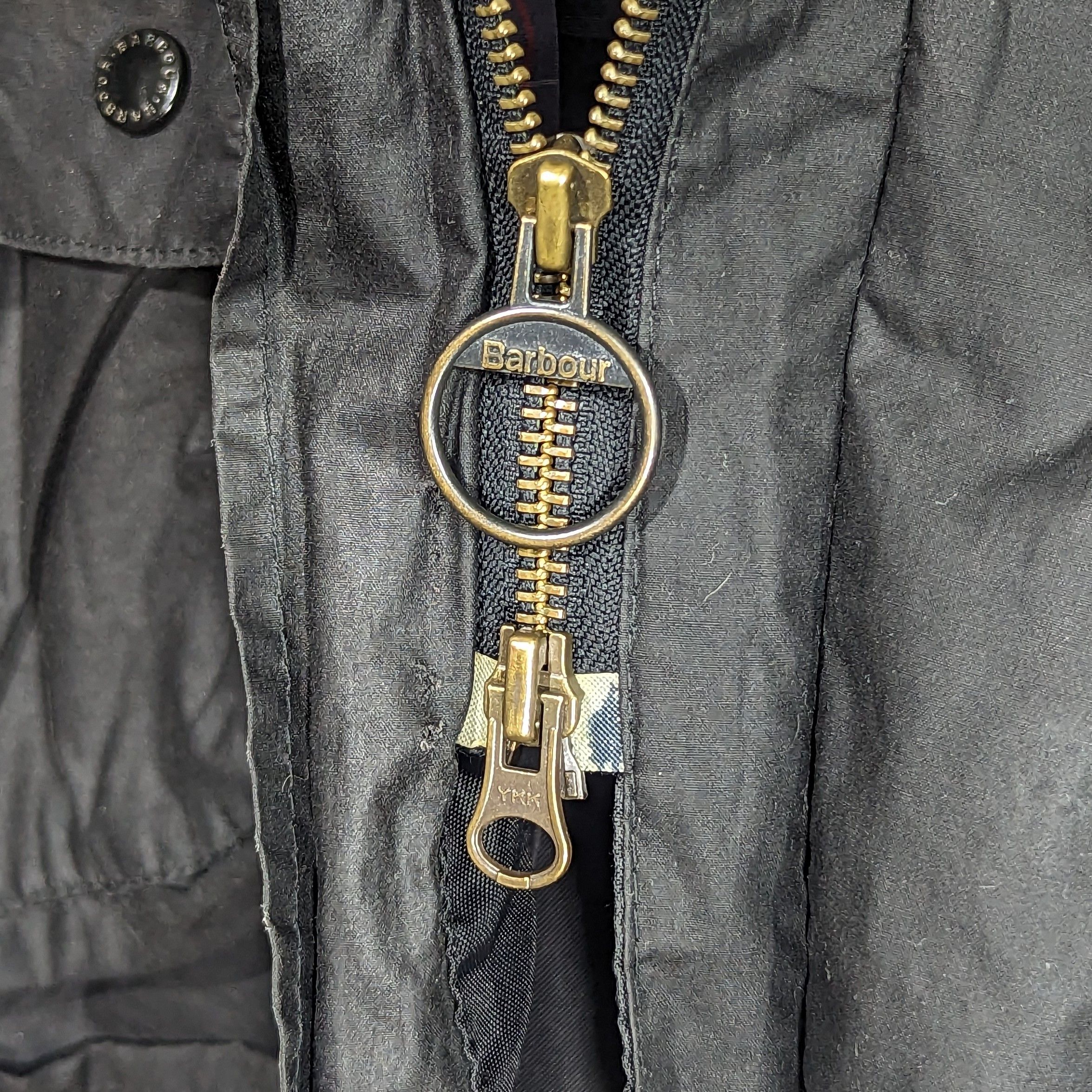 Barbour Barbour A1021 Zip International Wax Jacket L Made In England Size US L / EU 52-54 / 3 - 11 Thumbnail