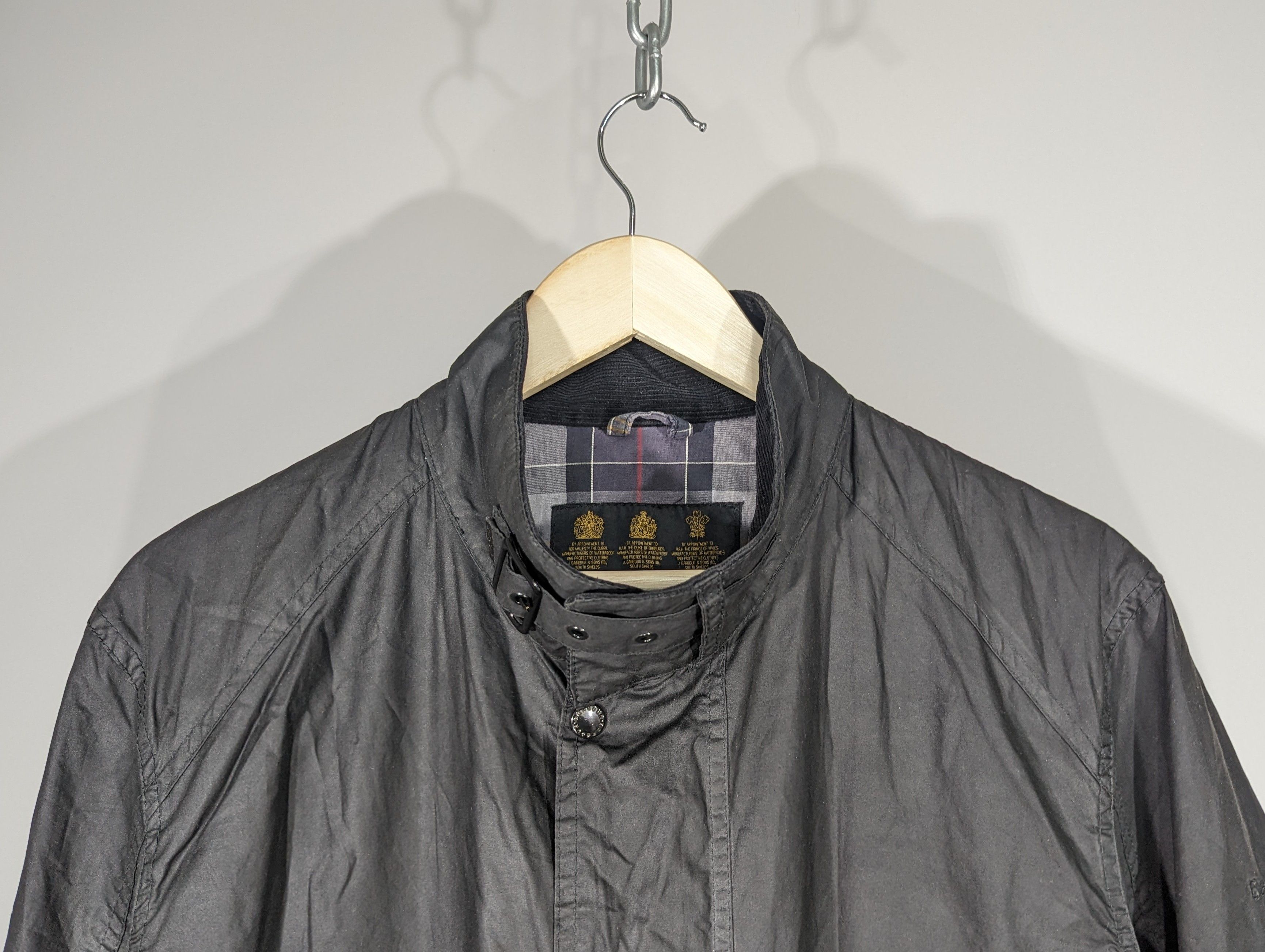 Barbour Barbour A1021 Zip International Wax Jacket L Made In England Size US L / EU 52-54 / 3 - 2 Thumbnail