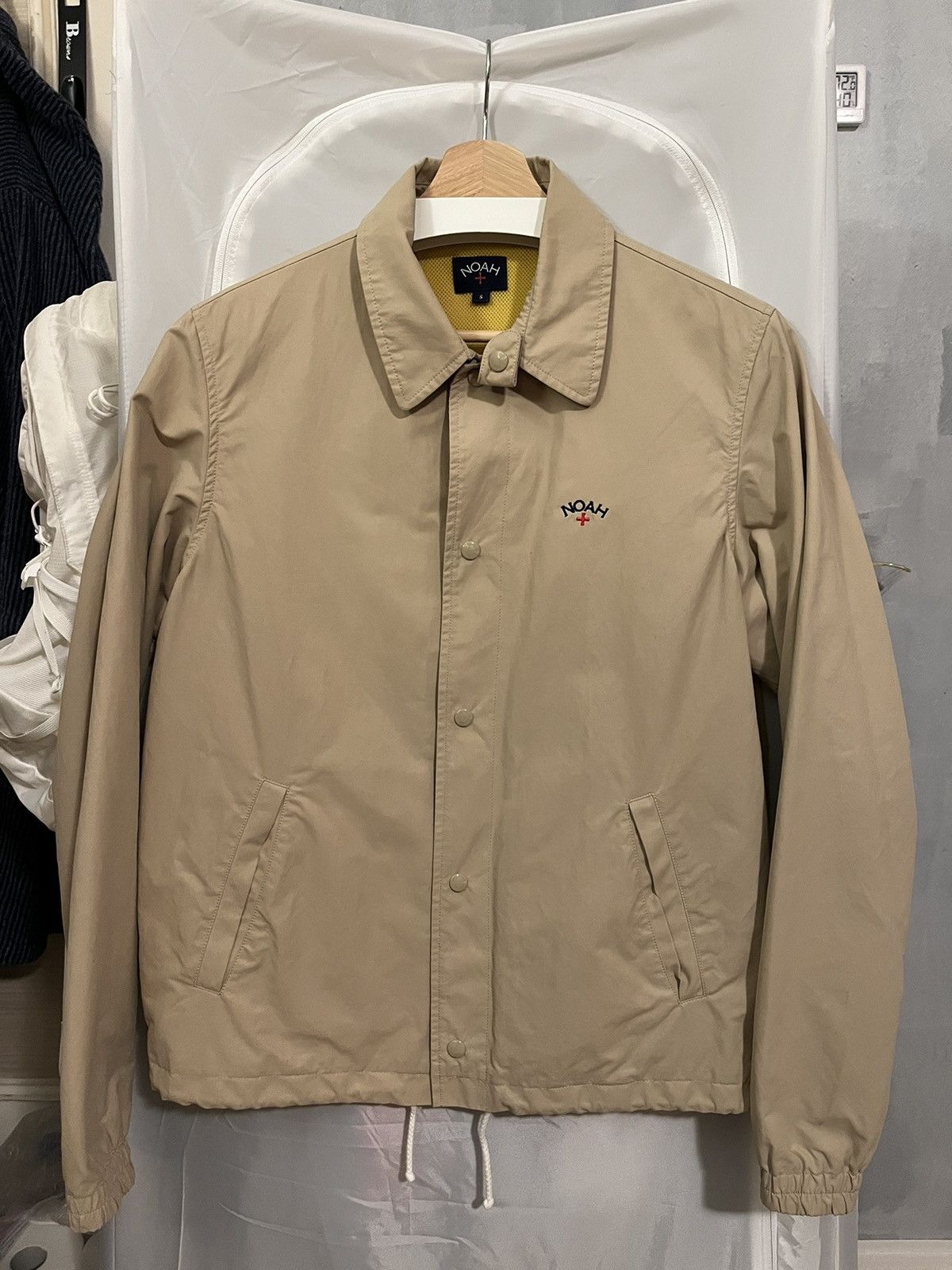 Noah NYC outlet madras campus coach jacket