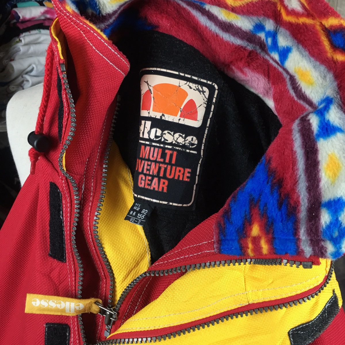 Ellesse × Vintage 💥Vintage Ellesse Multi Adventure Gear Pullover Halfzip Size US S / EU 44-46 / 1 - 10 Thumbnail