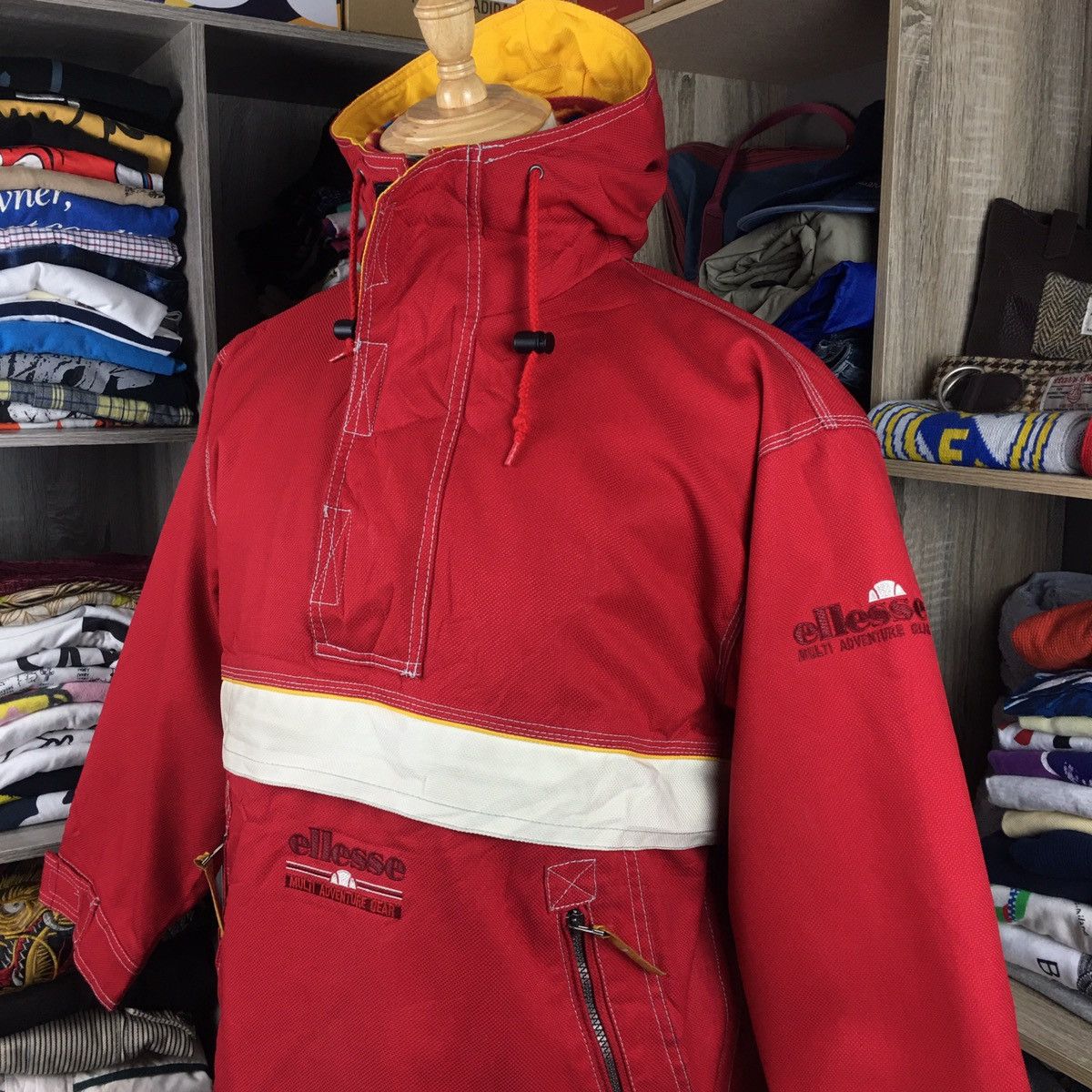 Ellesse × Vintage 💥Vintage Ellesse Multi Adventure Gear Pullover Halfzip Size US S / EU 44-46 / 1 - 2 Thumbnail