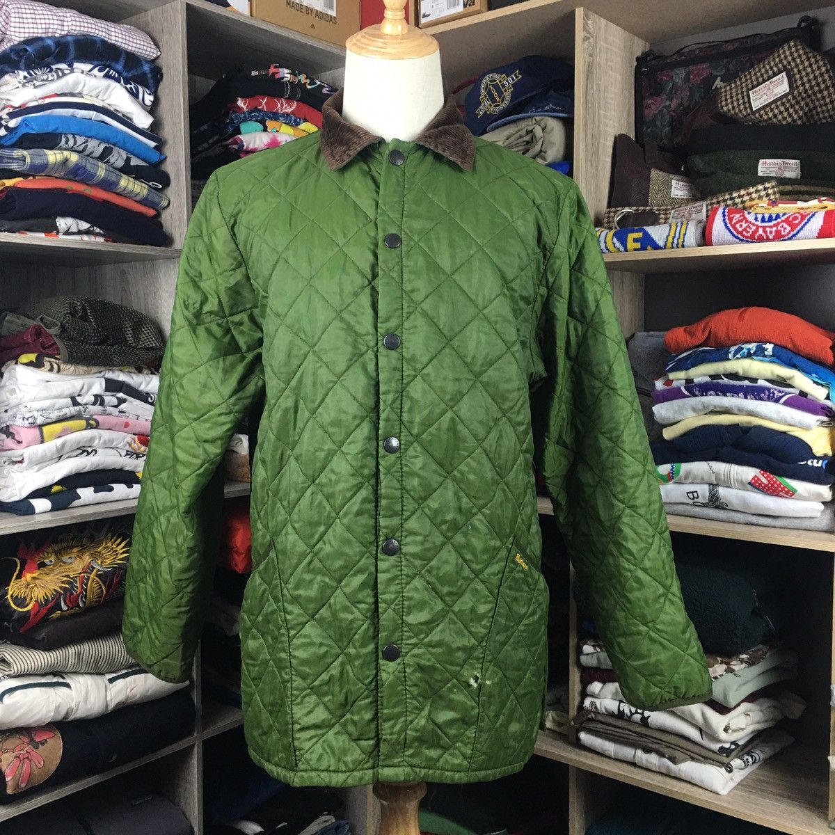 Barbour 💥Vintage Barbour Light Jacket Size US S / EU 44-46 / 1 - 1 Thumbnail