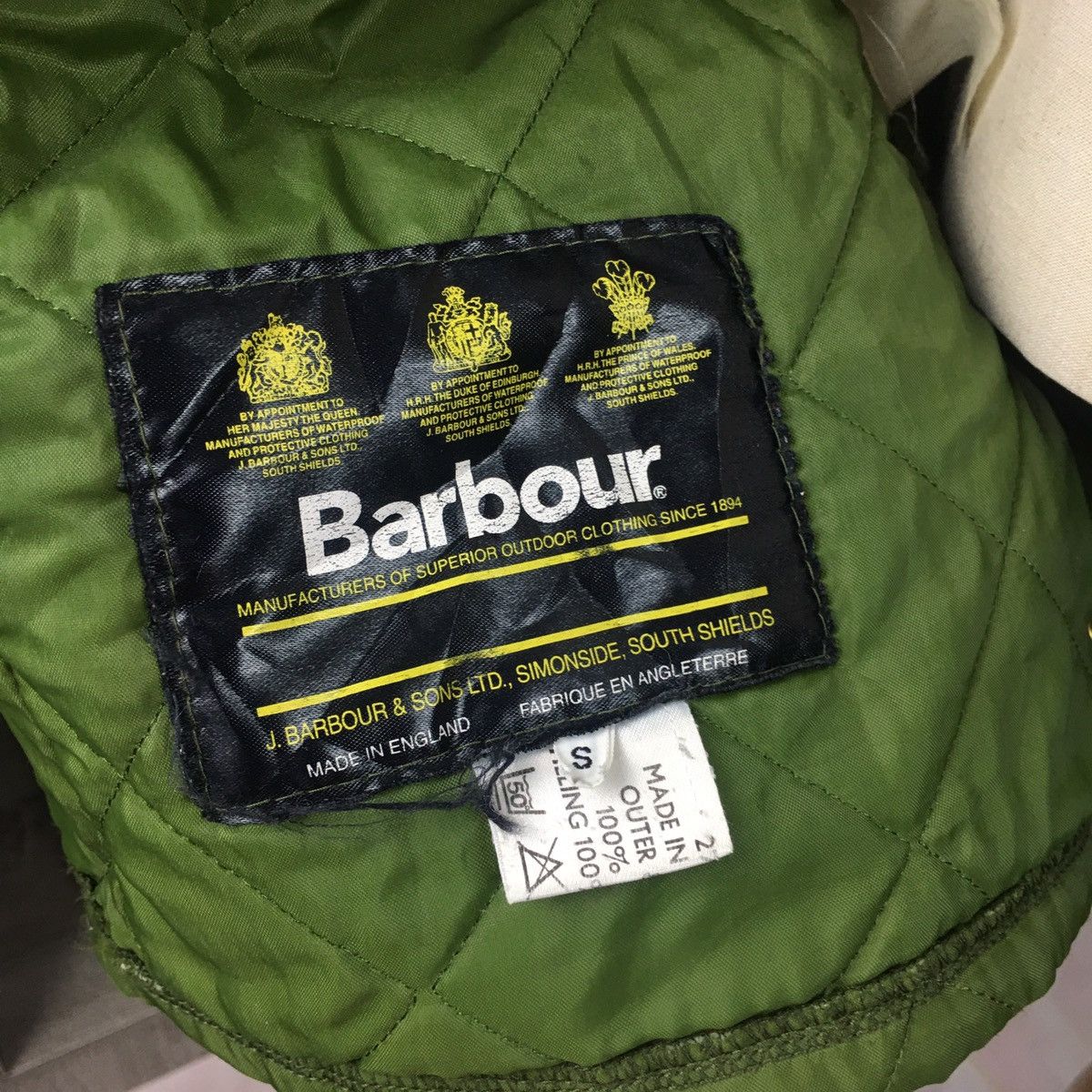Barbour 💥Vintage Barbour Light Jacket Size US S / EU 44-46 / 1 - 7 Thumbnail
