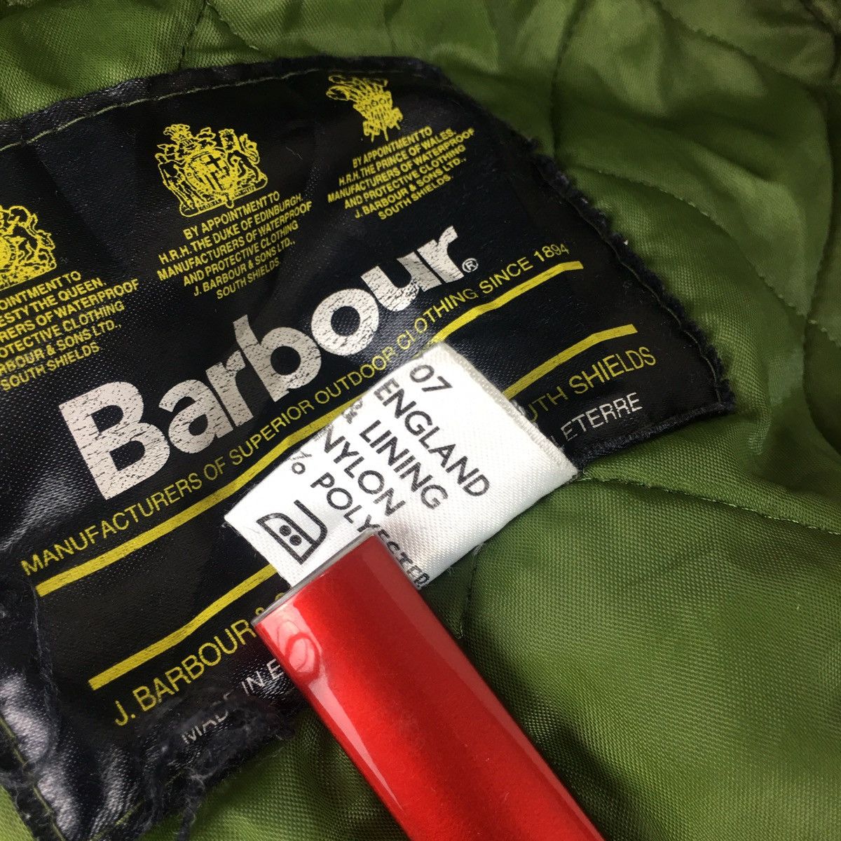 Barbour 💥Vintage Barbour Light Jacket Size US S / EU 44-46 / 1 - 8 Thumbnail