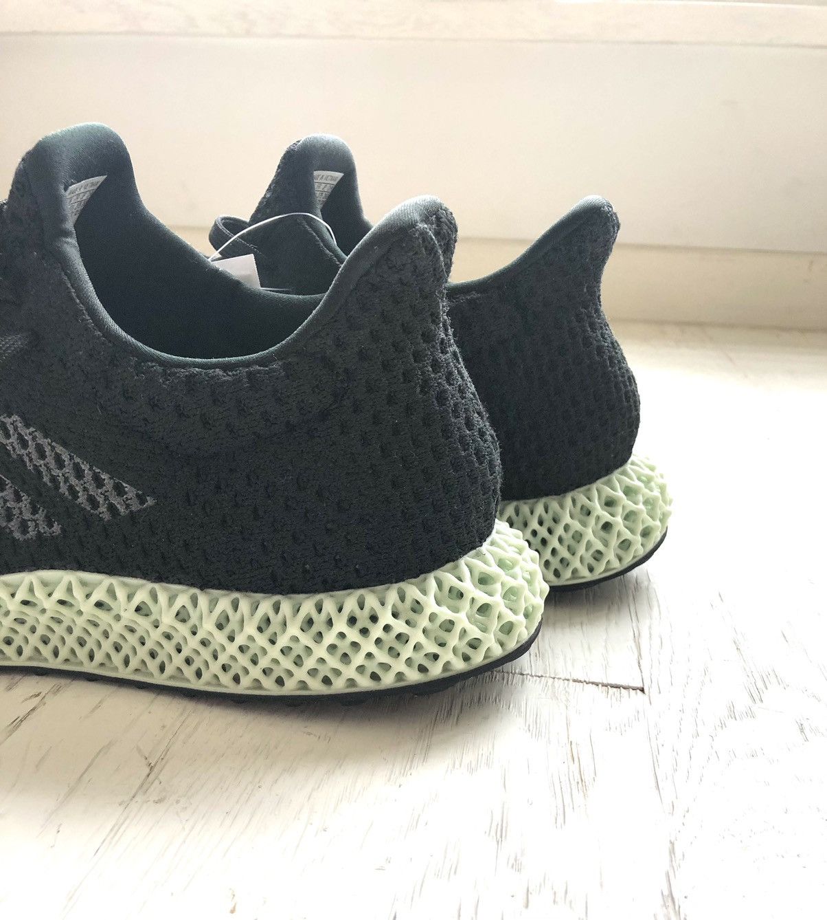 Adidas 4D FUTURECRAFT (Black Linen Green) Size US 9.5 / EU 42-43 - 5 Thumbnail