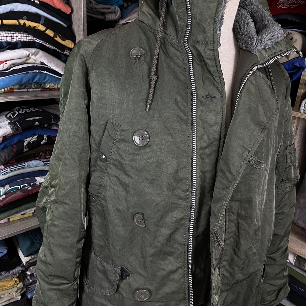 Alpha Industries × Vintage Vintage Alpha Industries Parkas Jacket Size US M / EU 48-50 / 2 - 4 Thumbnail