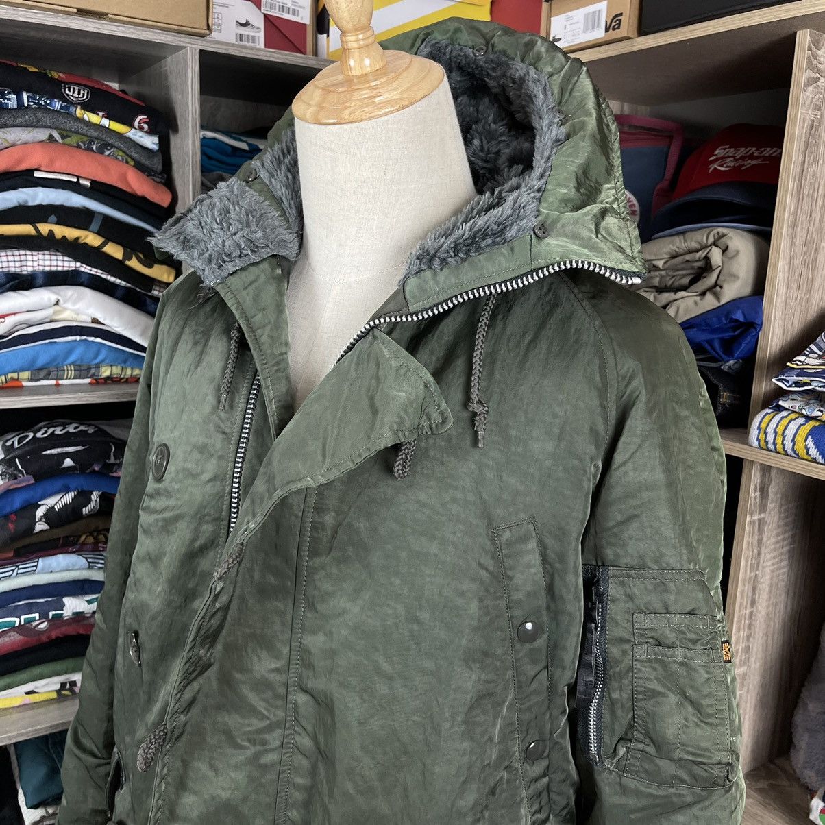 Alpha Industries × Vintage Vintage Alpha Industries Parkas Jacket Size US M / EU 48-50 / 2 - 3 Thumbnail