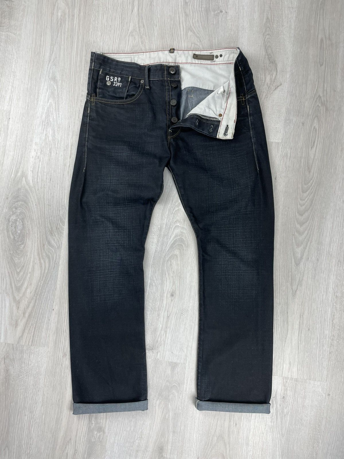 G-Star Vintage G-Star Raw 3301 Denim Jeans Pants Size US 34 / EU 50 - 1 Thumbnail