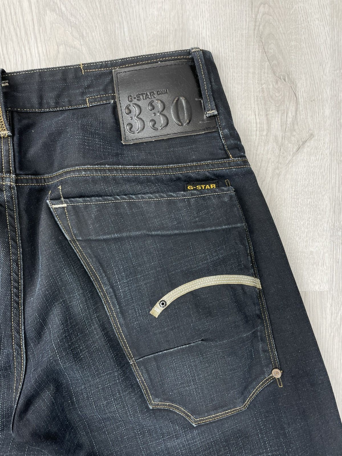 G-Star Vintage G-Star Raw 3301 Denim Jeans Pants Size US 34 / EU 50 - 10 Thumbnail