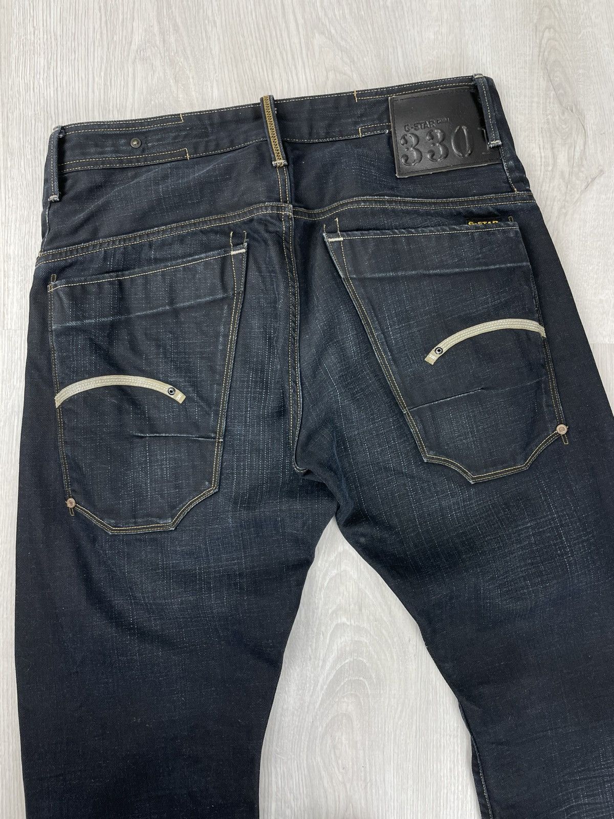 G-Star Vintage G-Star Raw 3301 Denim Jeans Pants Size US 34 / EU 50 - 8 Thumbnail
