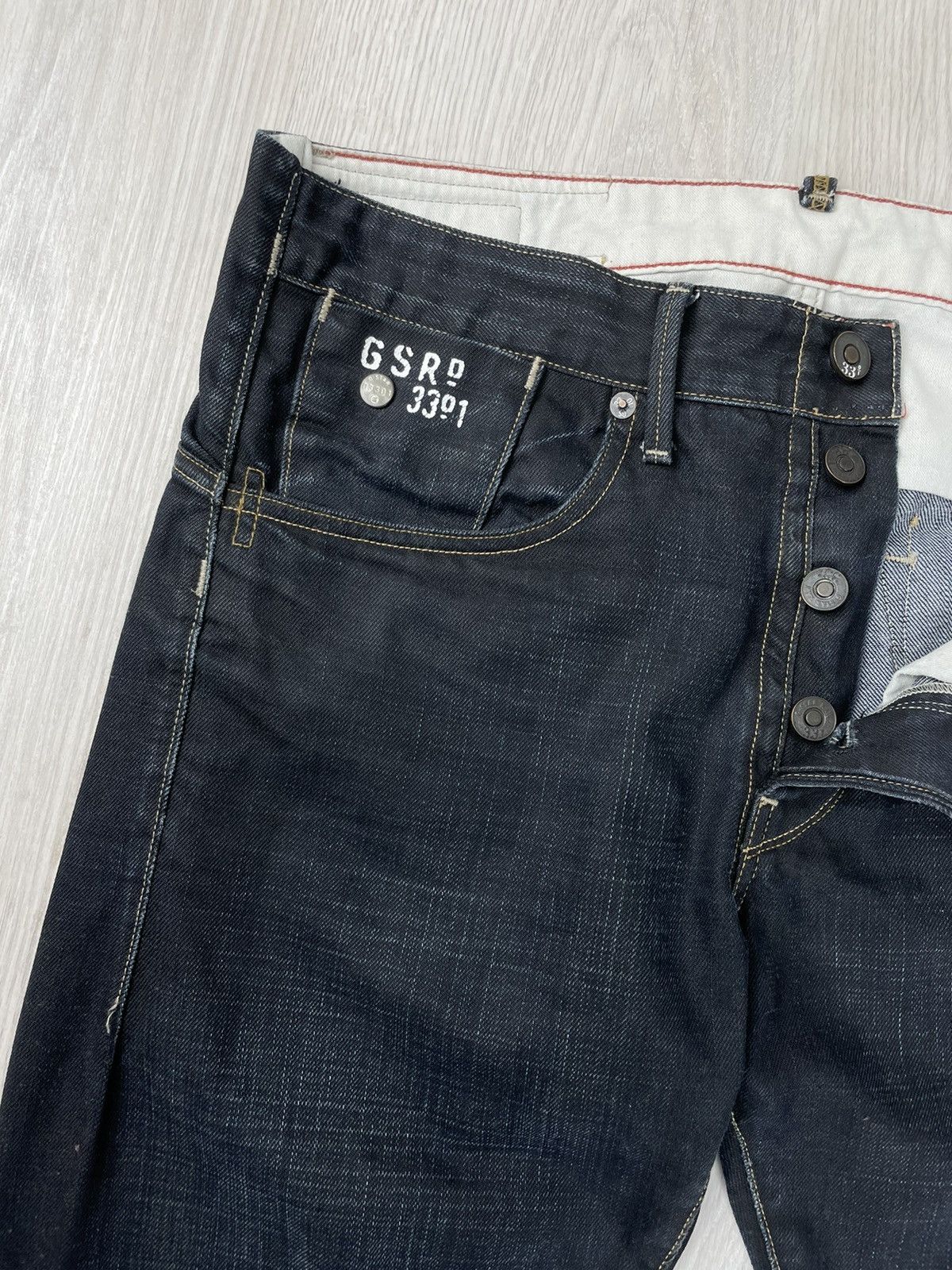 G-Star Vintage G-Star Raw 3301 Denim Jeans Pants Size US 34 / EU 50 - 4 Thumbnail