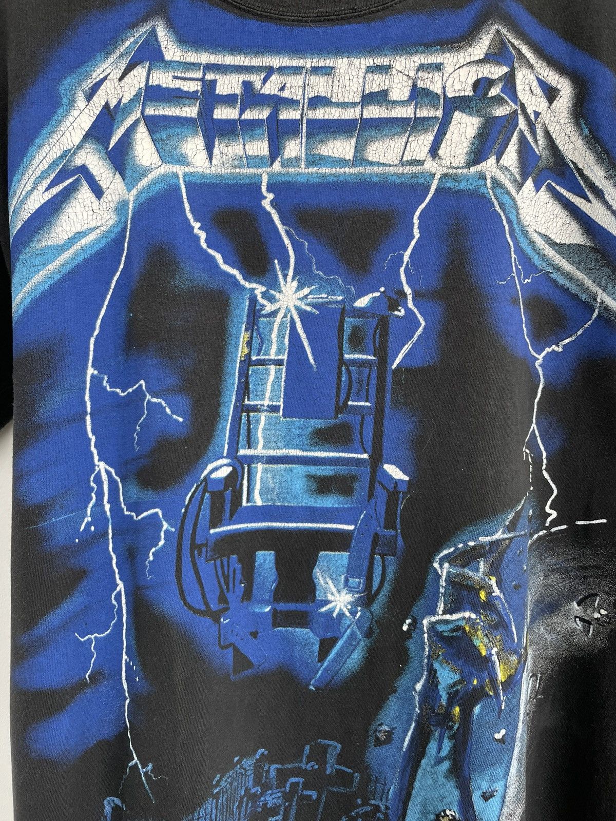 Band Tees × Metallica × Vintage Vintage Metallica 90s Metal Band Promo Tee Size US L / EU 52-54 / 3 - 4 Thumbnail