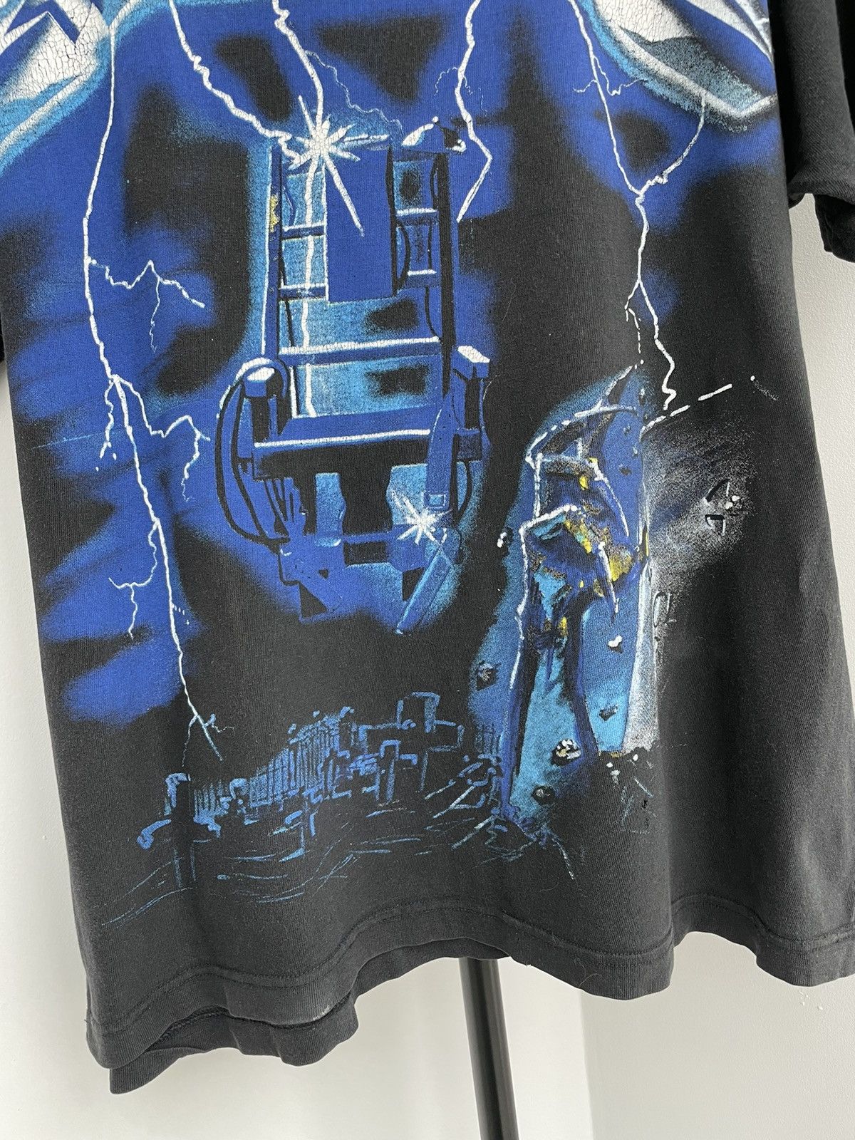 Band Tees × Metallica × Vintage Vintage Metallica 90s Metal Band Promo Tee Size US L / EU 52-54 / 3 - 3 Thumbnail
