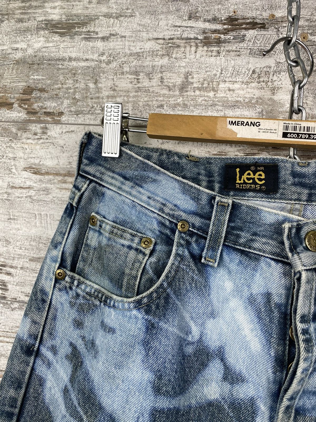 Lee × Vintage Mens Vintage Custom Lee Jeans Tay day streetwear y2k rare Size US 30 / EU 46 - 9 Thumbnail