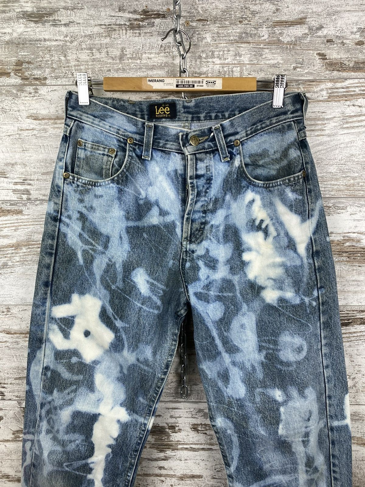 Lee × Vintage Mens Vintage Custom Lee Jeans Tay day streetwear y2k rare Size US 30 / EU 46 - 7 Thumbnail