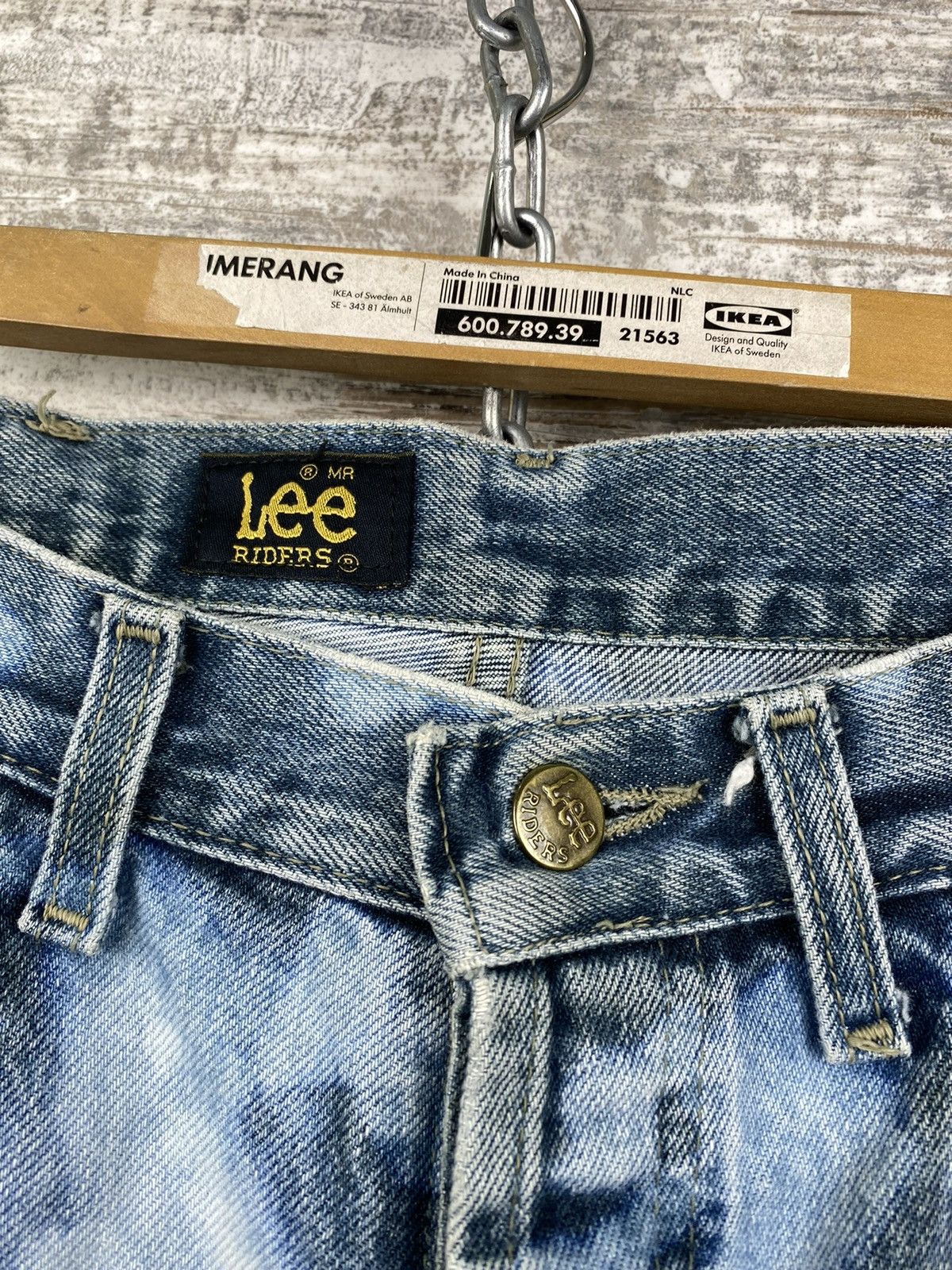Lee × Vintage Mens Vintage Custom Lee Jeans Tay day streetwear y2k rare Size US 30 / EU 46 - 10 Thumbnail
