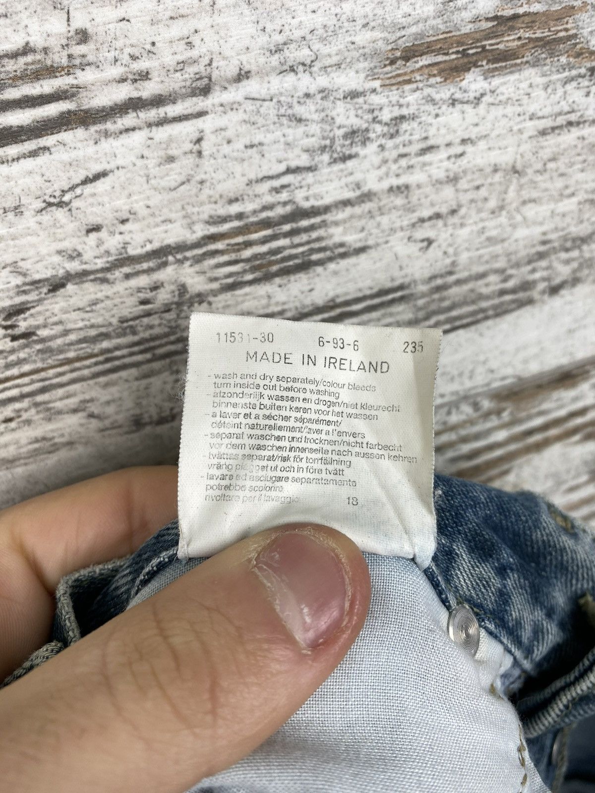 Lee × Vintage Mens Vintage Custom Lee Jeans Tay day streetwear y2k rare Size US 30 / EU 46 - 12 Thumbnail