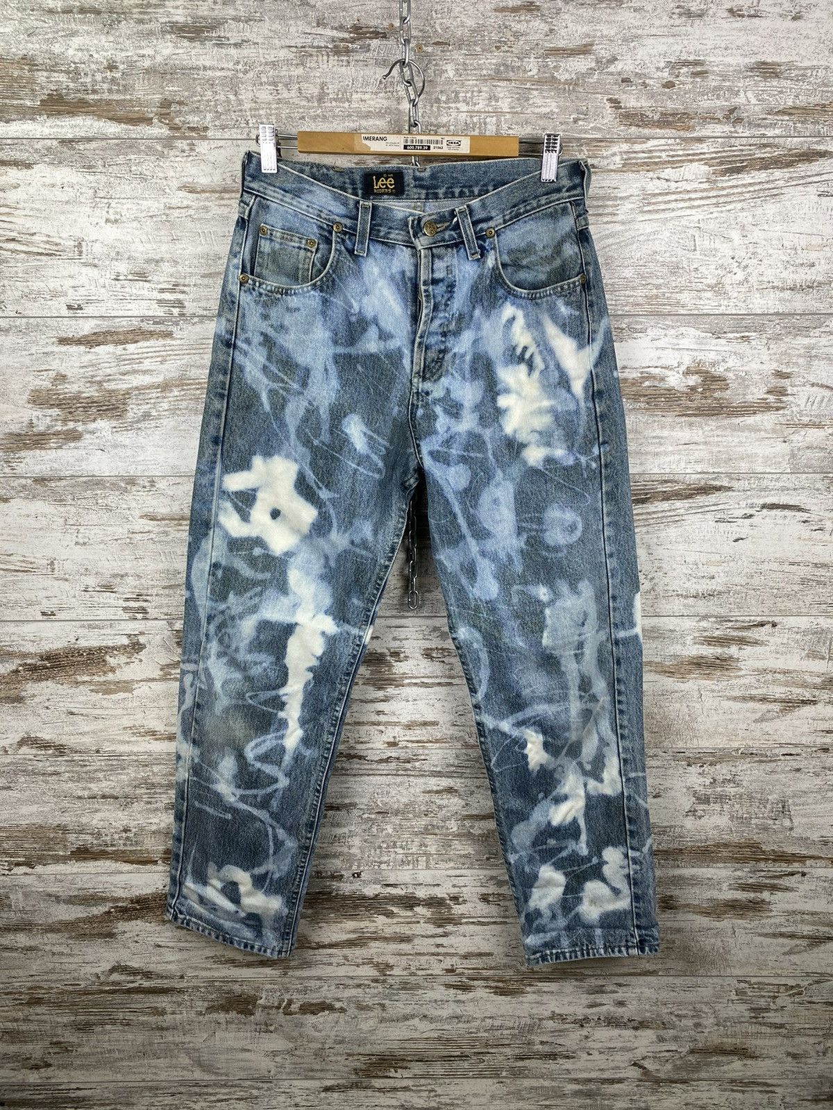 Lee × Vintage Mens Vintage Custom Lee Jeans Tay day streetwear y2k rare Size US 30 / EU 46 - 6 Thumbnail
