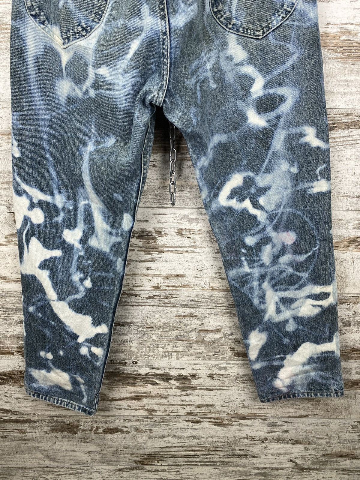 Lee × Vintage Mens Vintage Custom Lee Jeans Tay day streetwear y2k rare Size US 30 / EU 46 - 3 Thumbnail