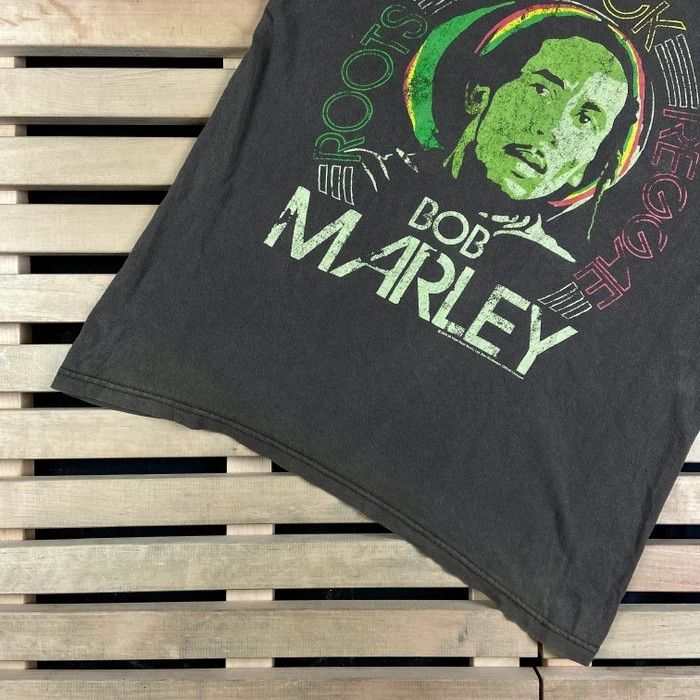 Band Tees × Bob Marley × Vintage Mens Vintage T Shirt Bob Marley 2008 Size M Size US M / EU 48-50 / 2 - 3 Thumbnail
