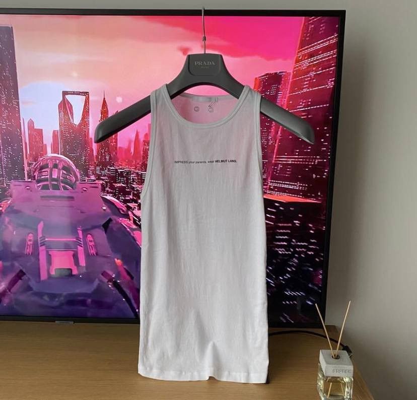 Helmut Lang × Japanese Brand Helmut Lang T Shirt🔥 Size XS / US 0-2 / IT 36-38 - 1 Thumbnail