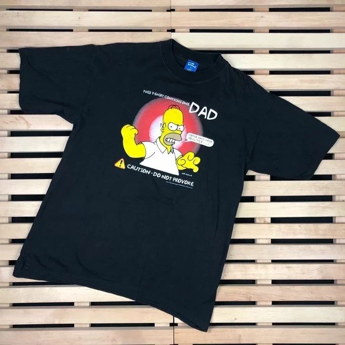 Band Tees × The Simpsons × Vintage Vintage 1998 T Shirt Simpsons Homer Size M Size US M / EU 48-50 / 2 - 1 Thumbnail