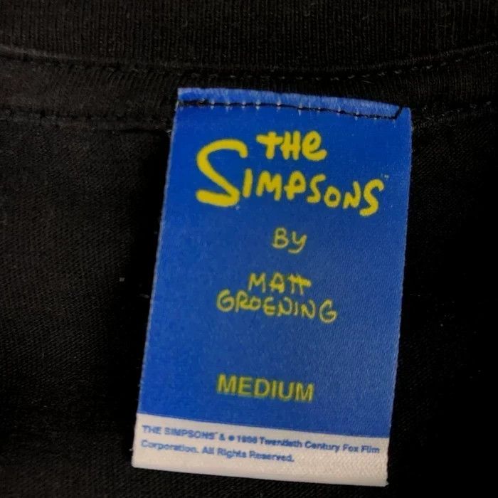 Band Tees × The Simpsons × Vintage Vintage 1998 T Shirt Simpsons Homer Size M Size US M / EU 48-50 / 2 - 4 Thumbnail