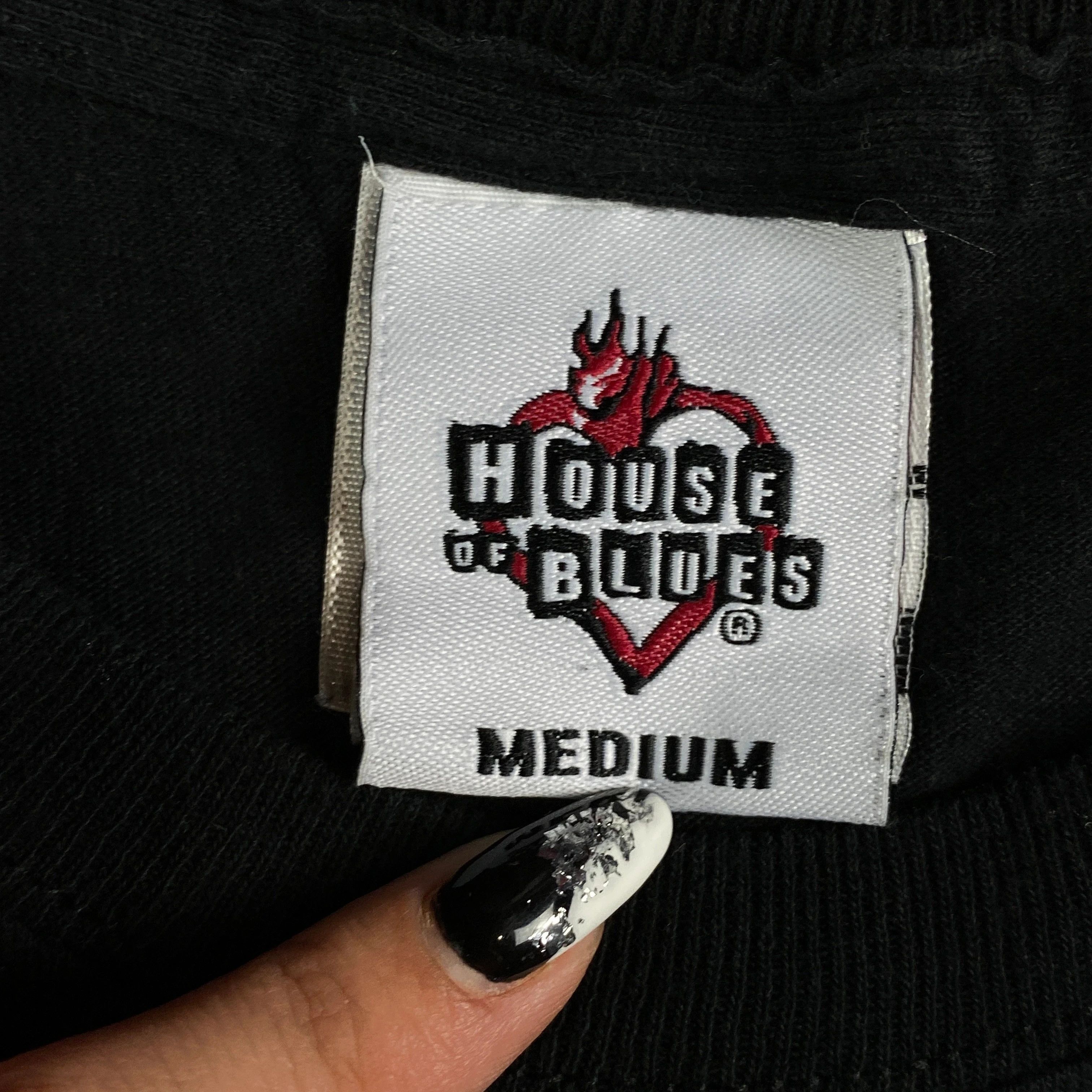 Band Tees × Vintage Mens Vintage T Shirt House of Blues Size M Size US M / EU 48-50 / 2 - 5 Thumbnail