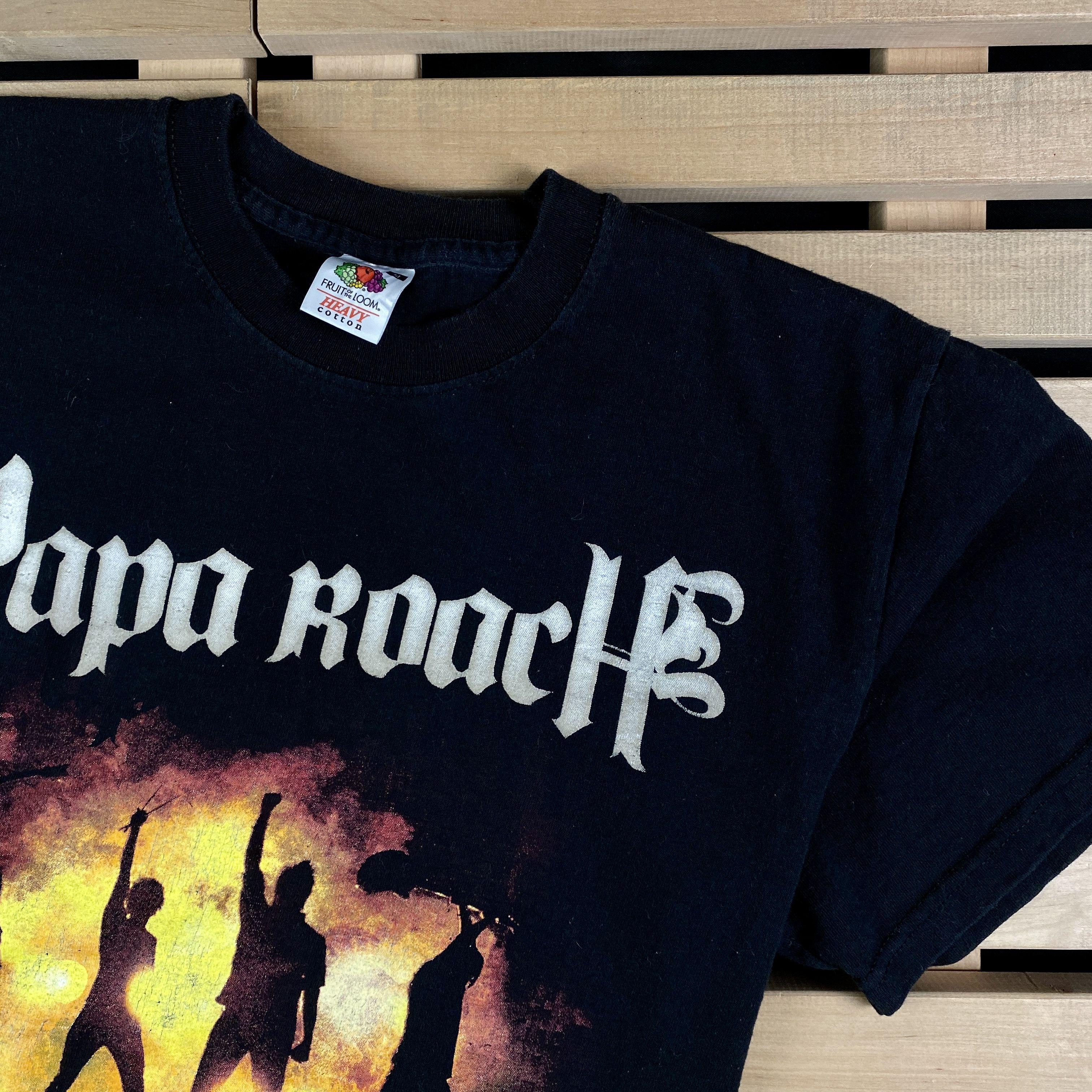Band Tees × Vintage Men’s Rock T-Shirt Papa Roach Vintage Size M Size US M / EU 48-50 / 2 - 2 Thumbnail