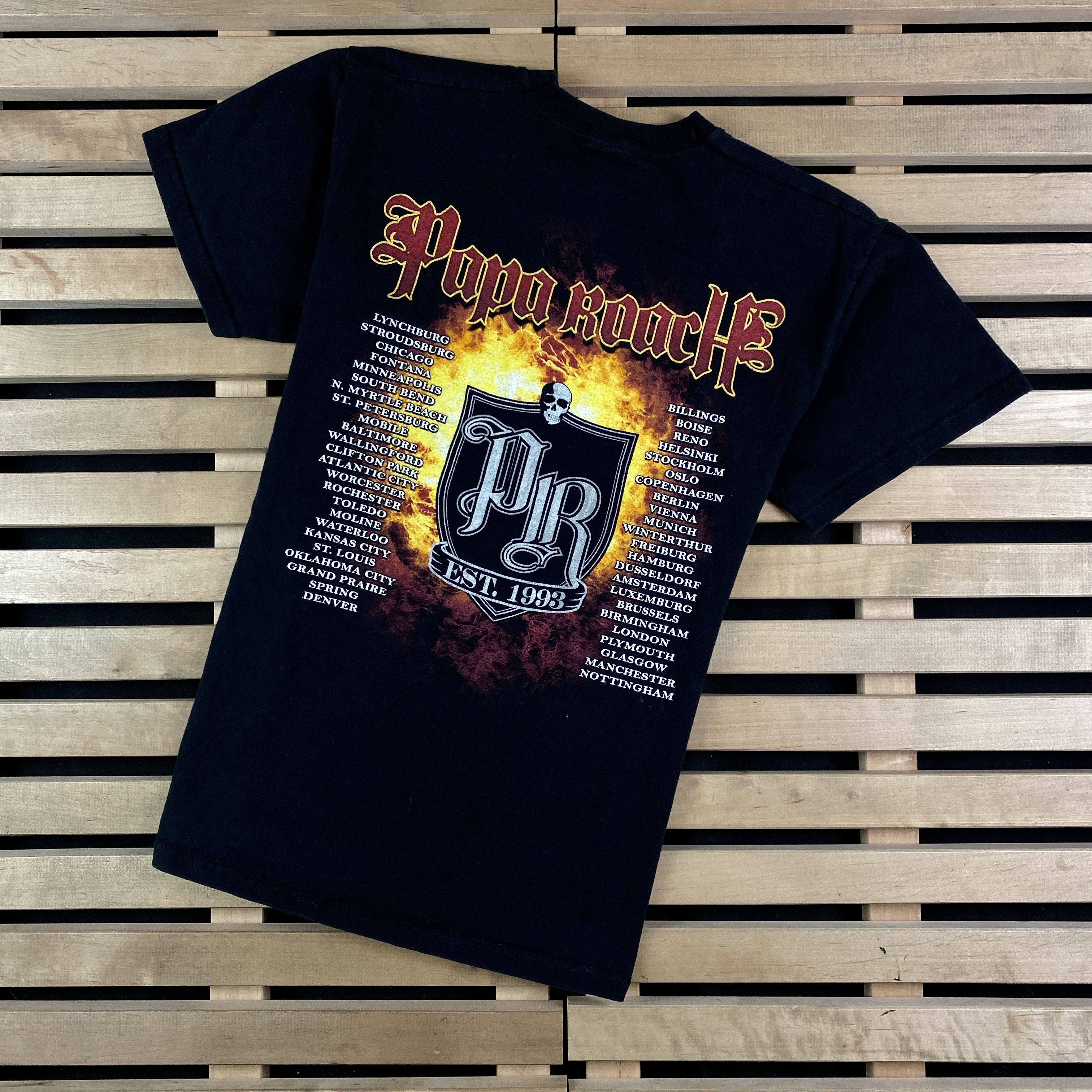 Band Tees × Vintage Men’s Rock T-Shirt Papa Roach Vintage Size M Size US M / EU 48-50 / 2 - 5 Thumbnail