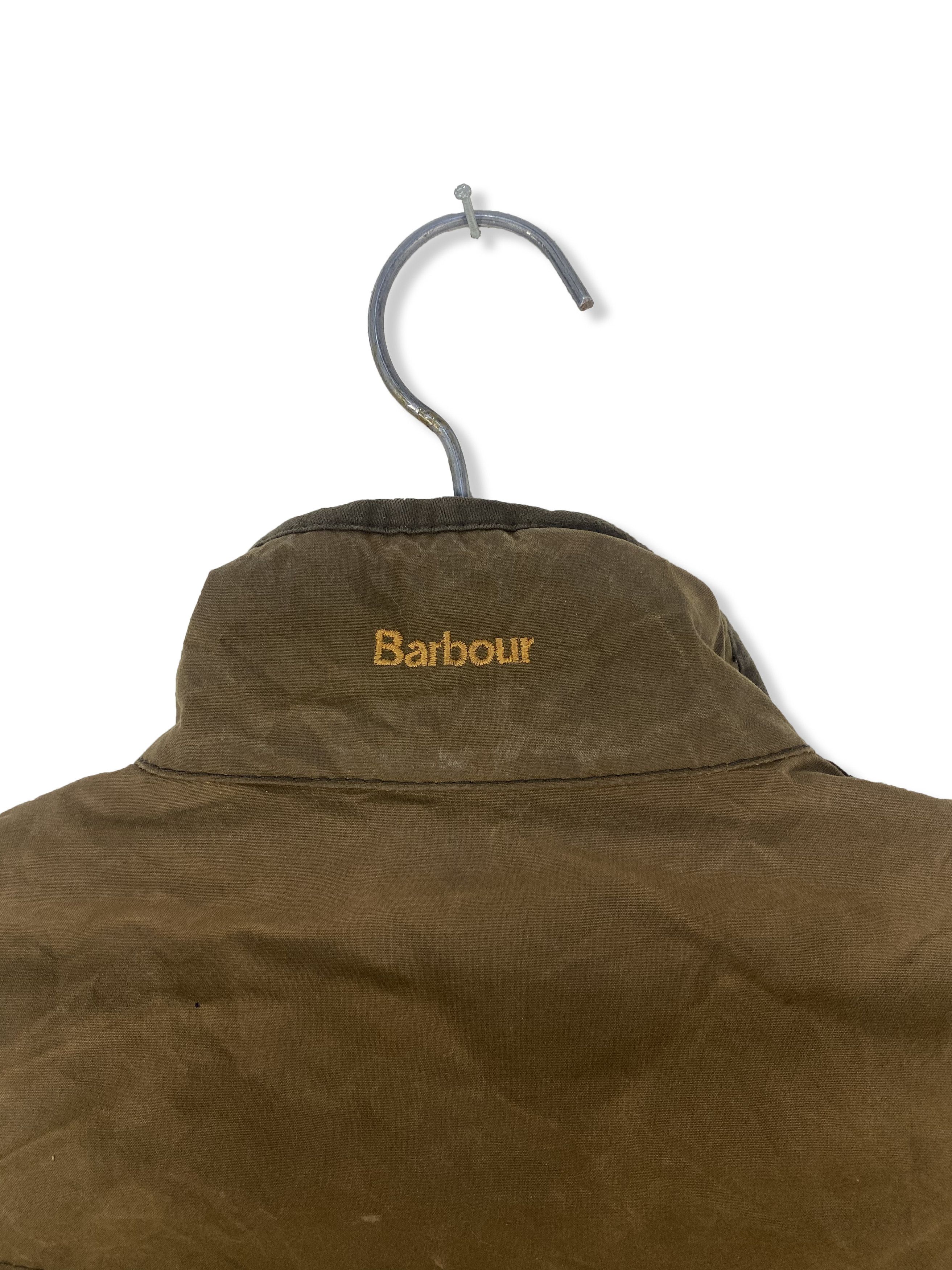 Barbour Vintage BARBOUR Womens Waxed Faded Jacket M399 Size L / US 10 / IT 46 - 14 Thumbnail