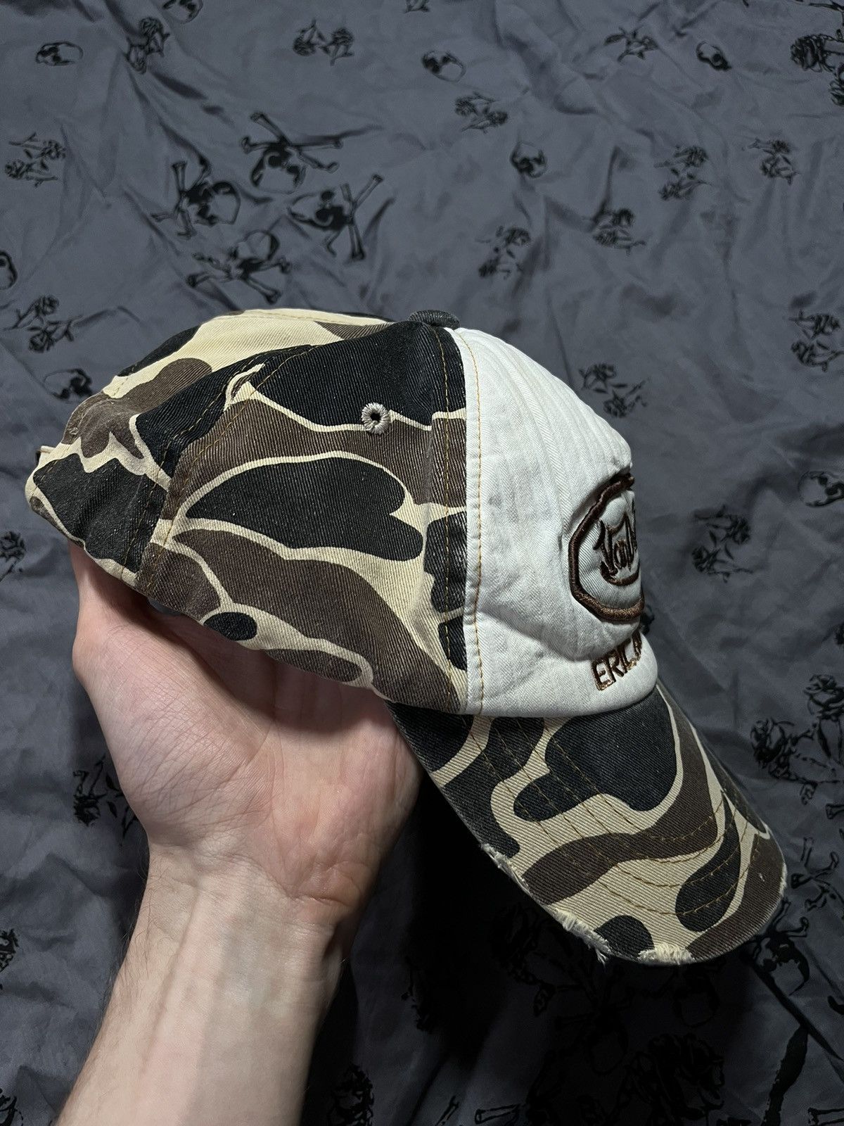 Vintage Vintage Von Dutch Eric Bostrom 32 Trucker Hat Cap Distressed Size ONE SIZE - 3 Thumbnail
