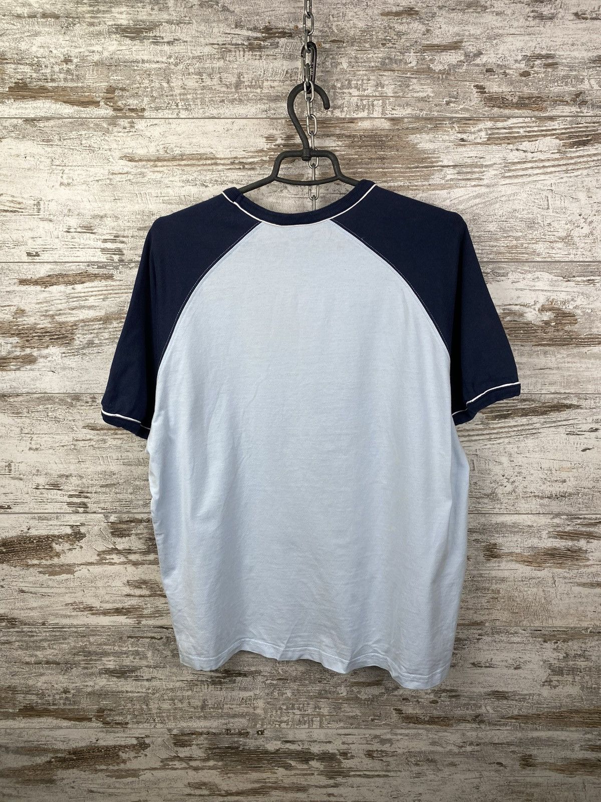 Nike × Vintage Mens Vintage Nike T-shirt 90s rare streetwear y2k tee drill Size US XL / EU 56 / 4 - 13 Thumbnail