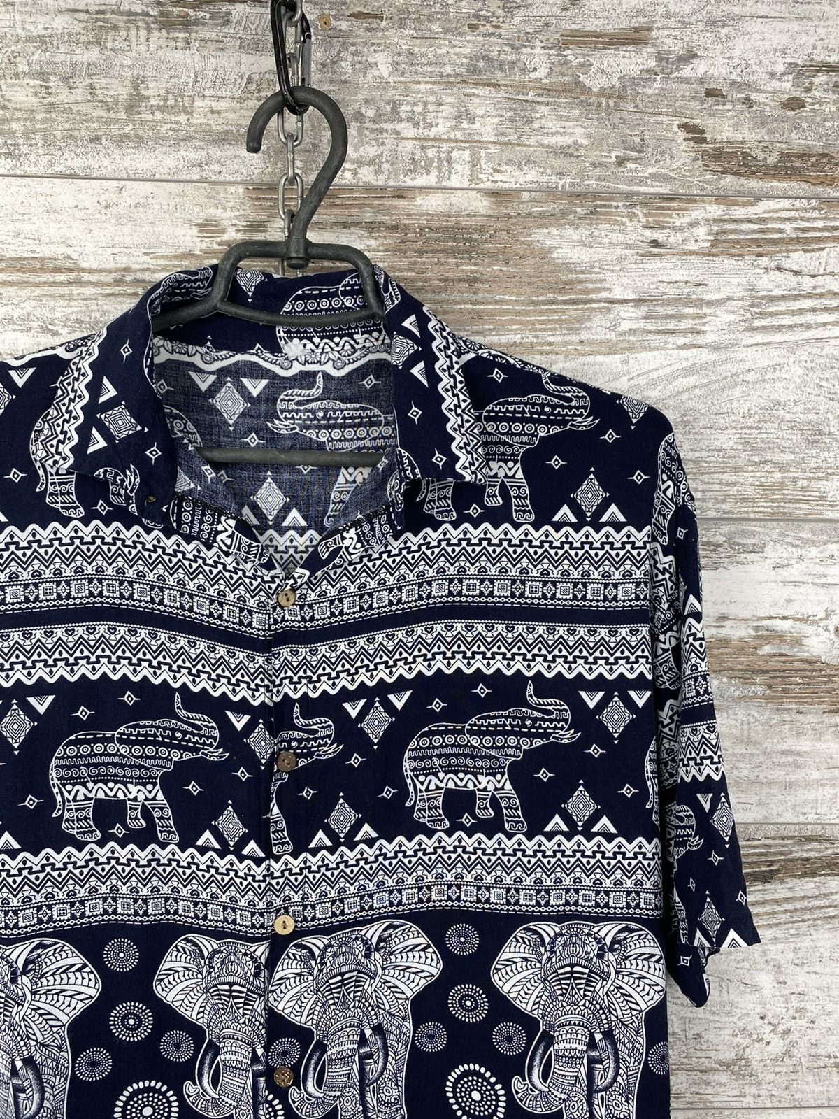 Japanese Brand Mens Crazy Shirts streetwear y2k Japanese brand Size US M / EU 48-50 / 2 - 2 Thumbnail