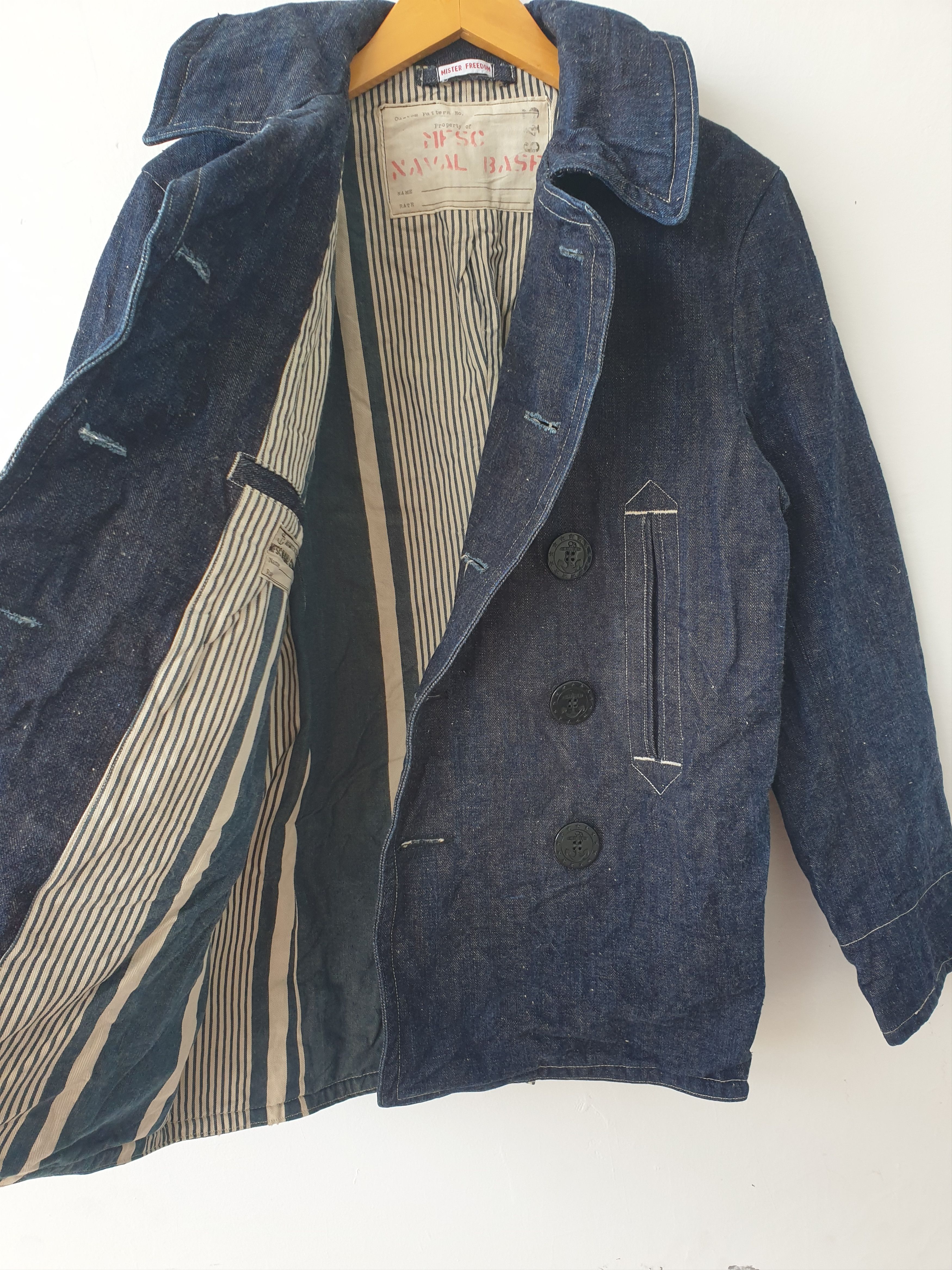 Mister Freedom × Sugar Cane × Toyo Enterprises Mister freedom x Sugarcane peacoat Jacket Size US S / EU 44-46 / 1 - 2 Thumbnail
