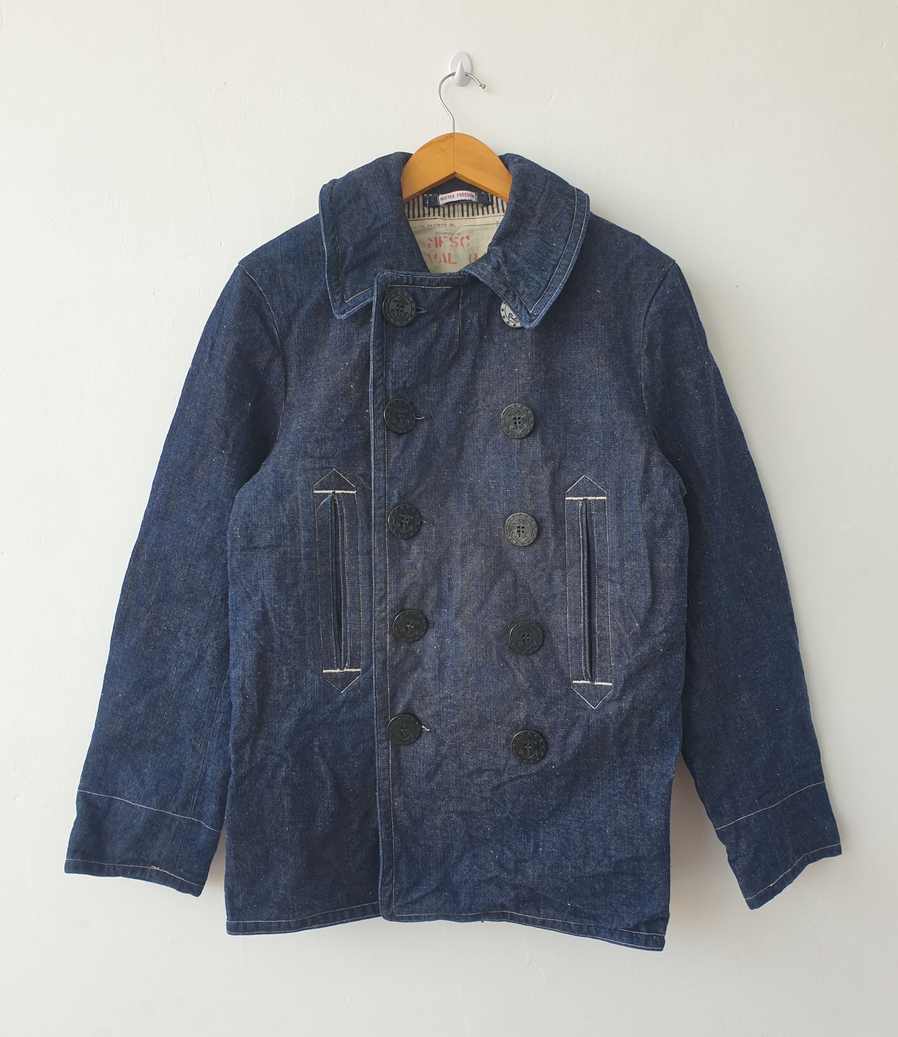 Mister Freedom × Sugar Cane × Toyo Enterprises Mister freedom x Sugarcane peacoat Jacket Size US S / EU 44-46 / 1 - 1 Thumbnail