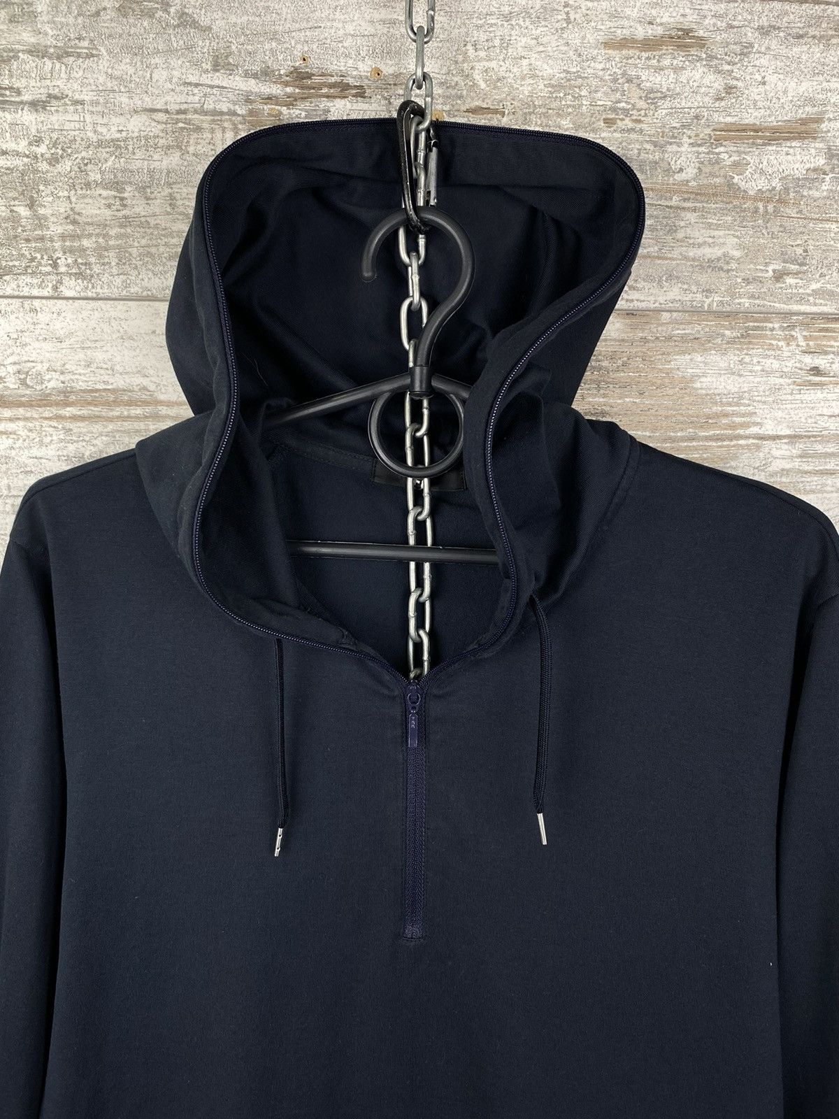 Japanese Brand Womens Uniqlo +J Jil Sander Zip 1/3 Hoodie luxury jacket Size XS / US 0-2 / IT 36-38 - 2 Thumbnail