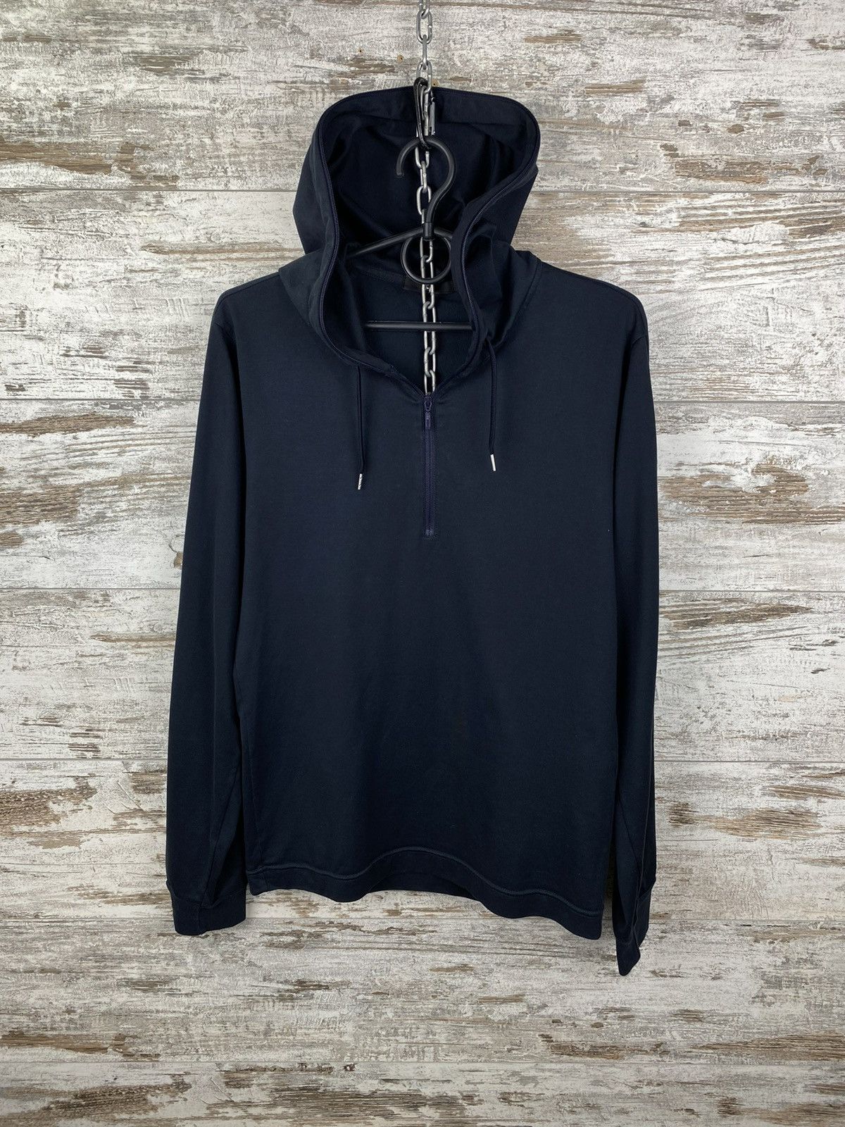 Japanese Brand Womens Uniqlo +J Jil Sander Zip 1/3 Hoodie luxury jacket Size XS / US 0-2 / IT 36-38 - 1 Thumbnail