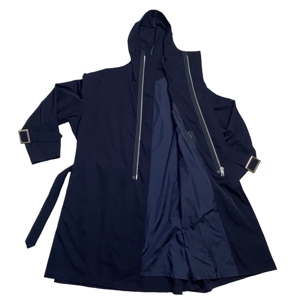 Y's Y's Yohji Yamamoto oversize trenhcoat zipper hoodie Size US M / EU 48-50 / 2 - 6 Thumbnail