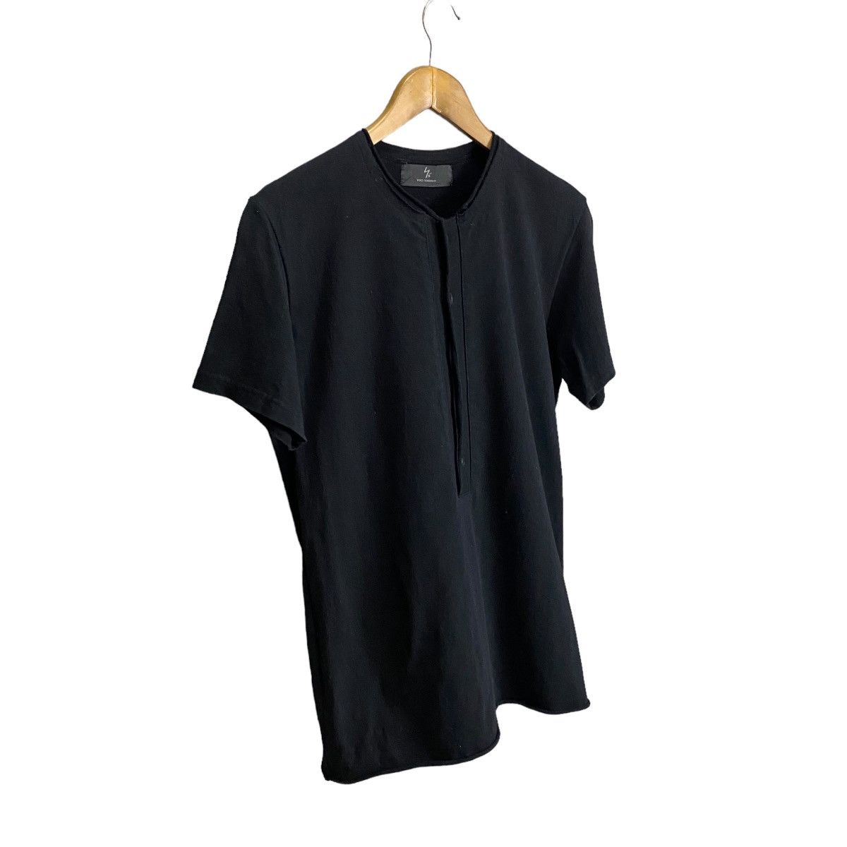 Y's Y's Yohji Yamamoto slim fit Henly shirt Size US M / EU 48-50 / 2 - 3 Thumbnail