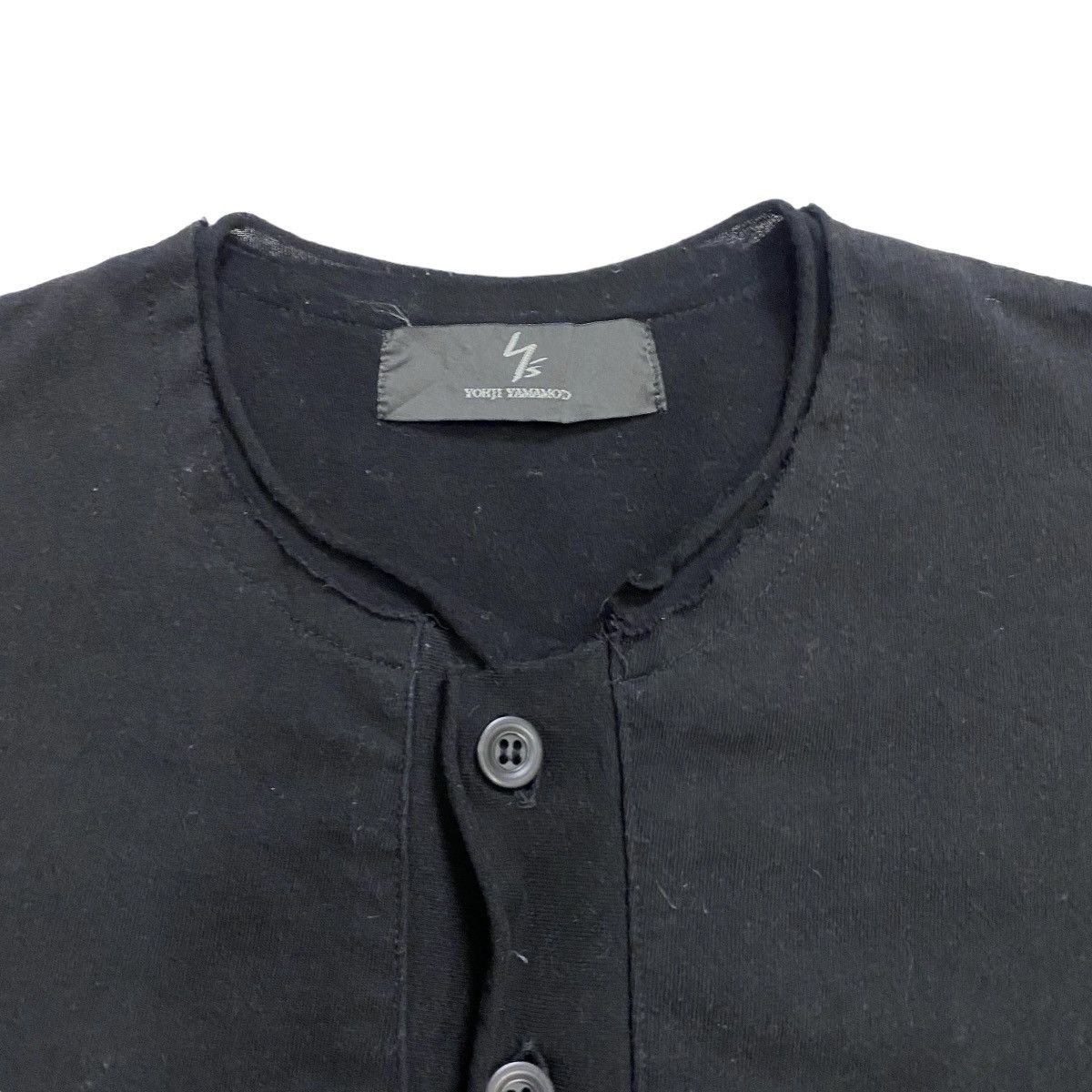 Y's Y's Yohji Yamamoto slim fit Henly shirt Size US M / EU 48-50 / 2 - 6 Thumbnail