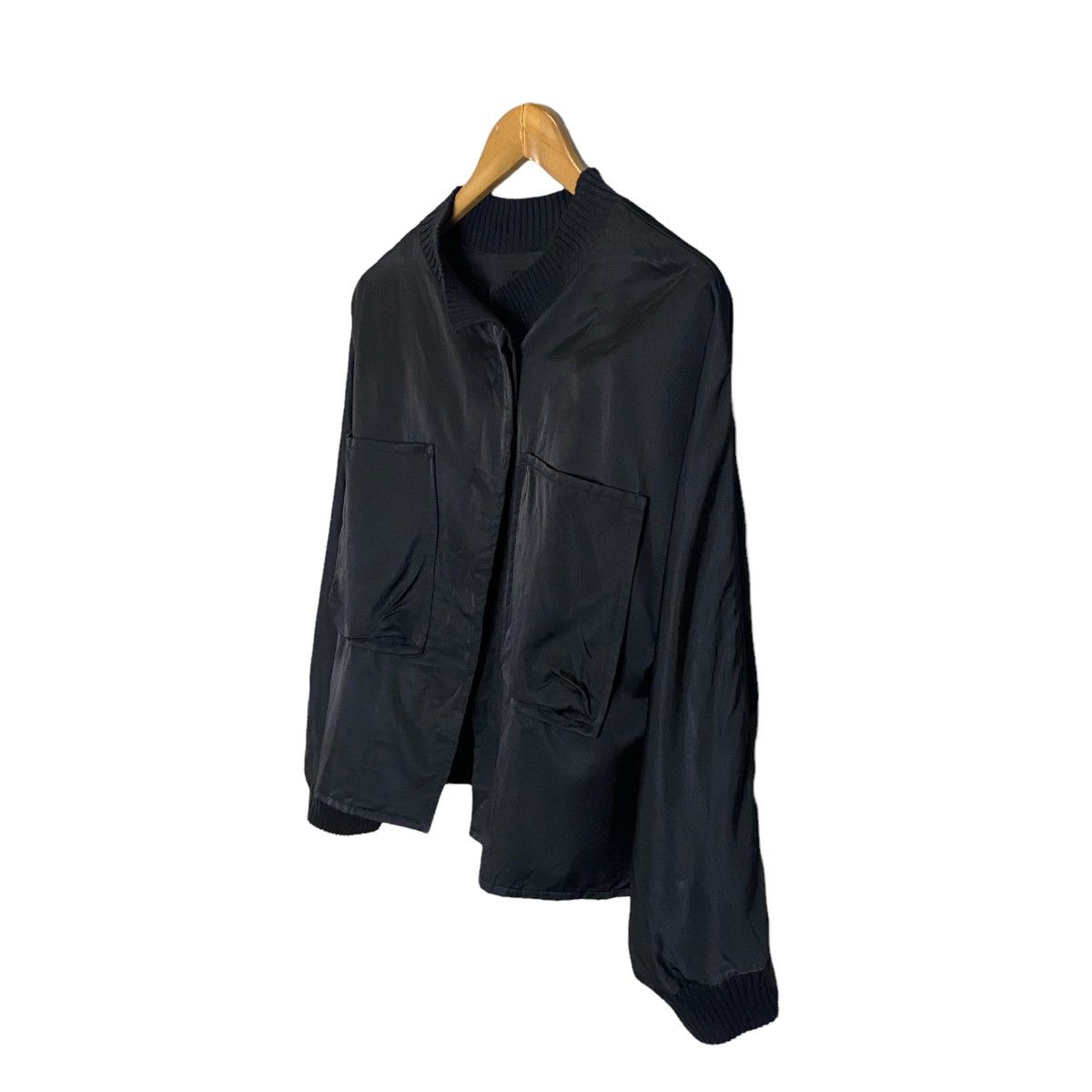 Japanese Brand Y's for living Yohji Yamamoto Cropped Black jacket buttonup Size M / US 6-8 / IT 42-44 - 3 Thumbnail