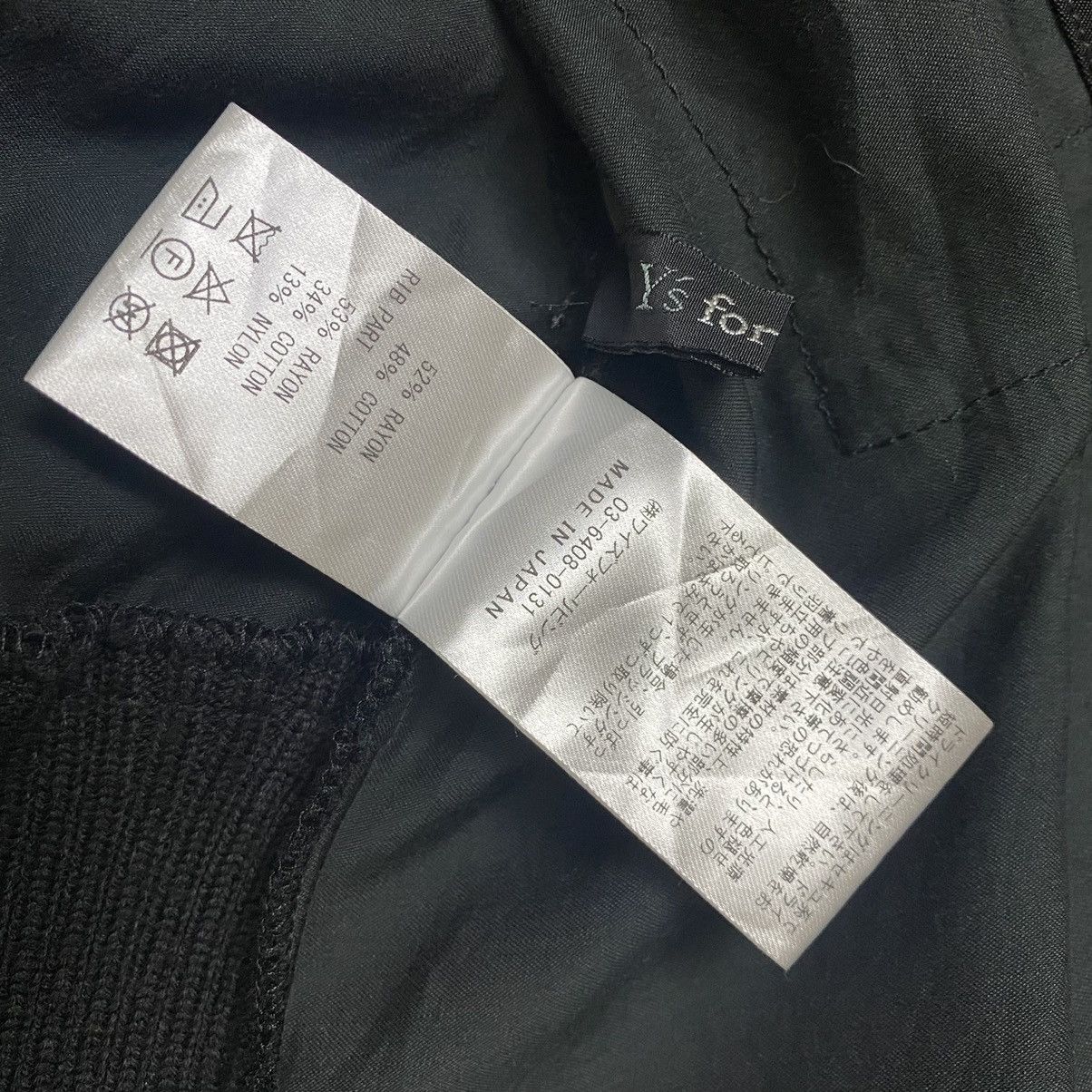 Japanese Brand Y's for living Yohji Yamamoto Cropped Black jacket buttonup Size M / US 6-8 / IT 42-44 - 11 Thumbnail
