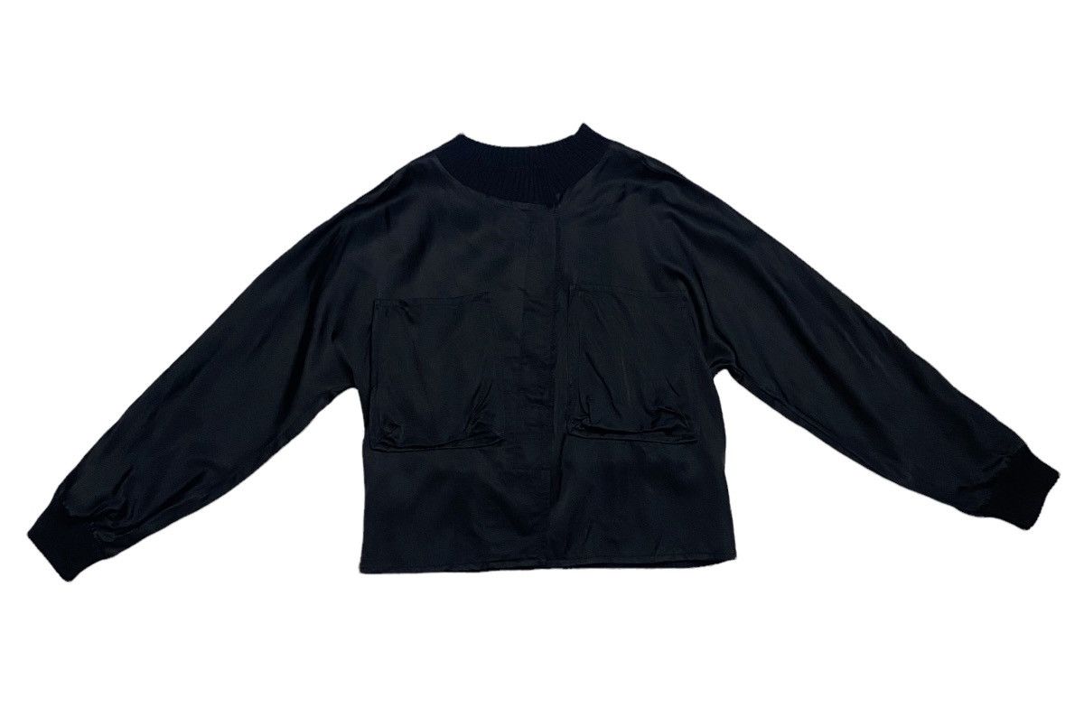 Japanese Brand Y's for living Yohji Yamamoto Cropped Black jacket buttonup Size M / US 6-8 / IT 42-44 - 5 Thumbnail