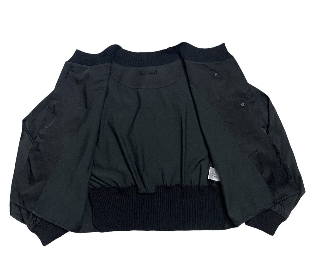 Japanese Brand Y's for living Yohji Yamamoto Cropped Black jacket buttonup Size M / US 6-8 / IT 42-44 - 10 Thumbnail